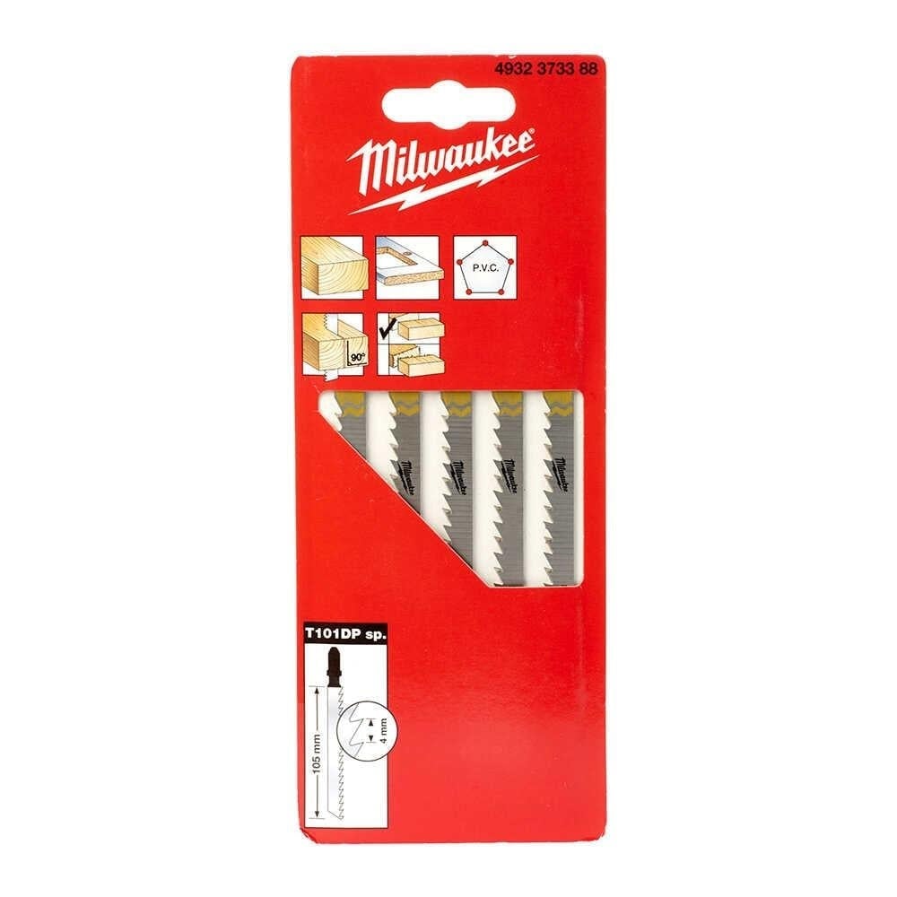 MILWAUKEE T101DP Dekupaj Bıçağı Düz Kesim 105 Mm 5 Adet