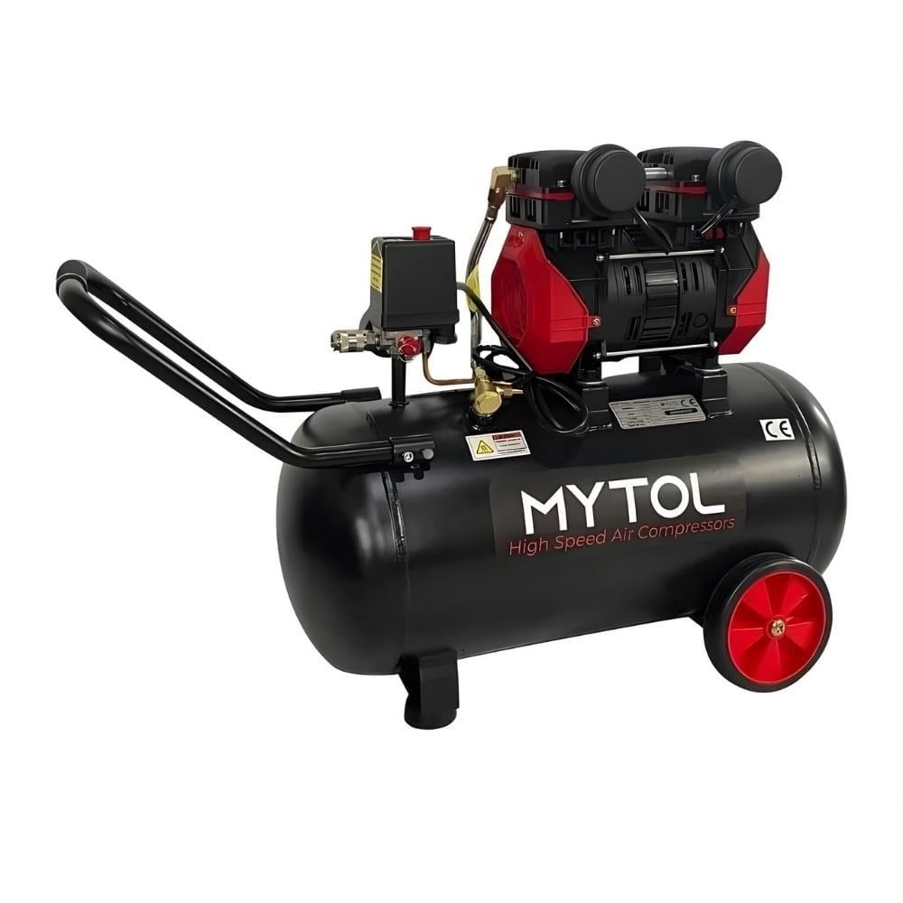 MYTOL 50 Ltyüksek Hızlı Sessiz Yağsız Kompresör 1.5 Hp - MYK0501