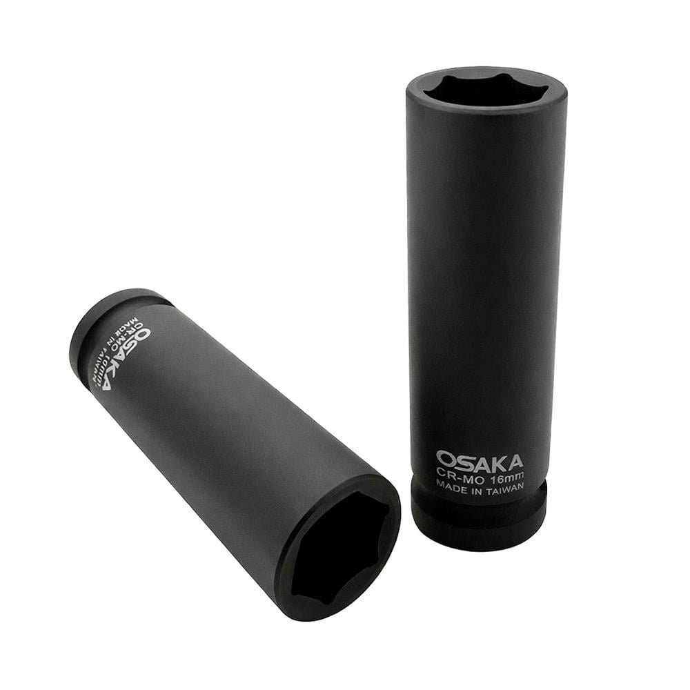 OSAKA 1/2 Altı Köşe Havalı Derin Lokma 16 Mm