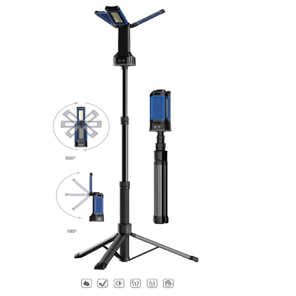 RICO 013-RC0039 Tripodlu Şarjlı Led Çalışma Lambası