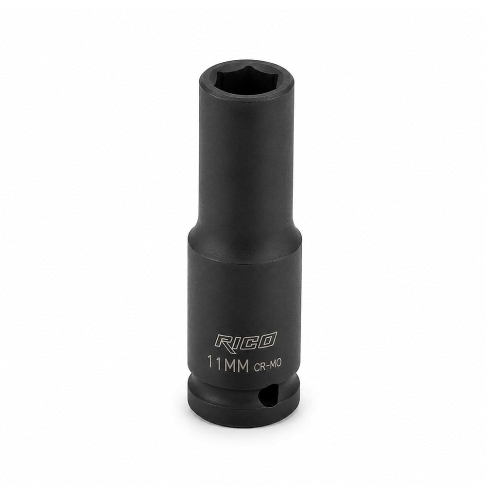 RICO 1/2 Altı Köşe Havalı Derin Lokma 11 Mm