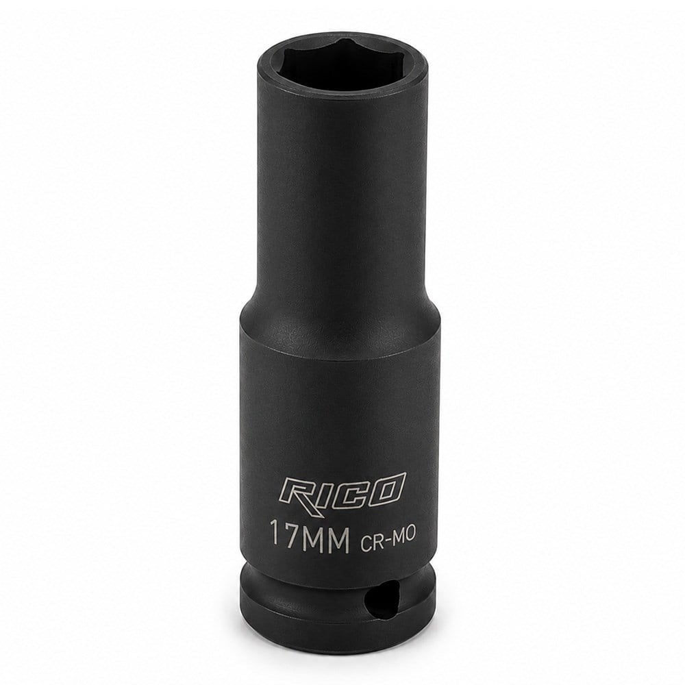 RICO 1/2 Altı Köşe Havalı Derin Lokma 17 Mm