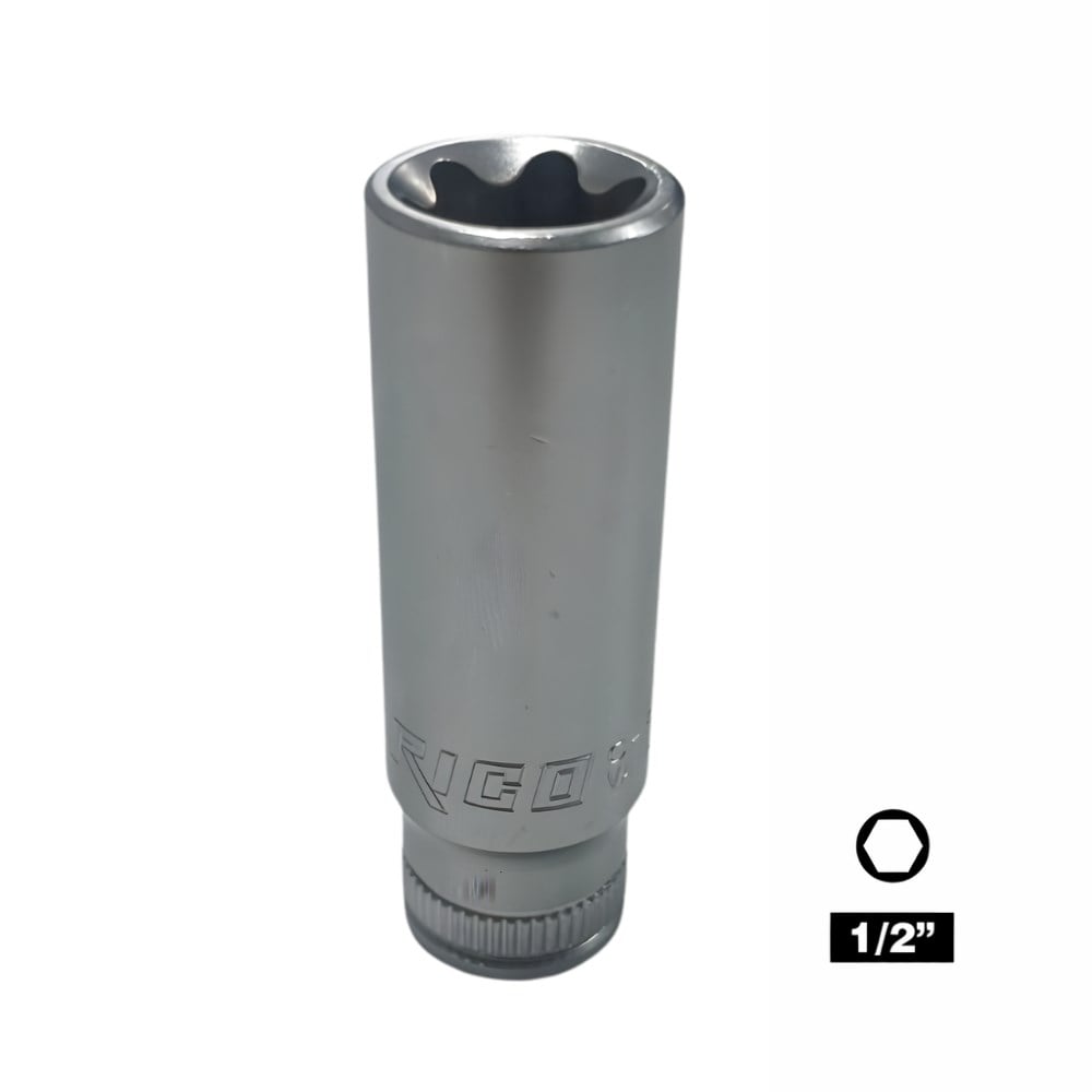 RICO 1/2 E14 Torx Lokma Uzun
