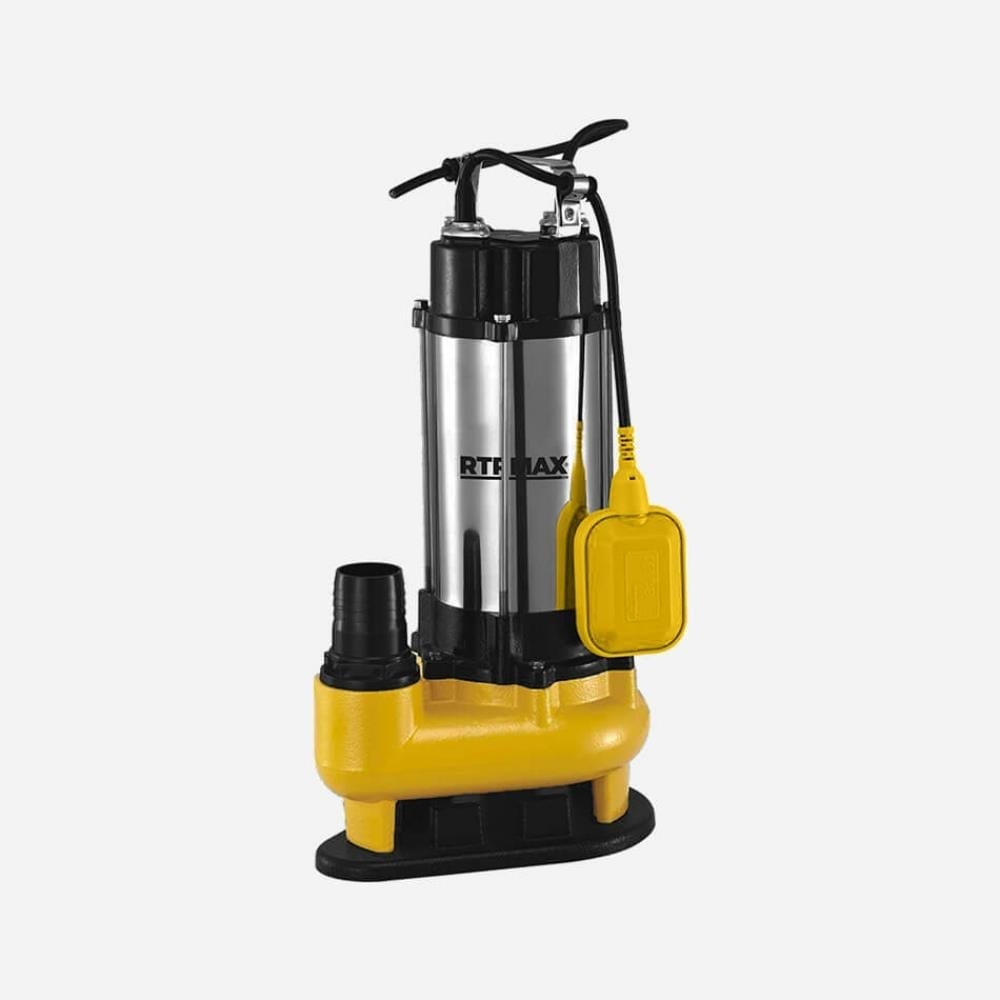 RTRMAX RTM841 Foseptik Dalgıç Pompası Yüksek Performans 0.75 Kw 1 HP 9 Metre