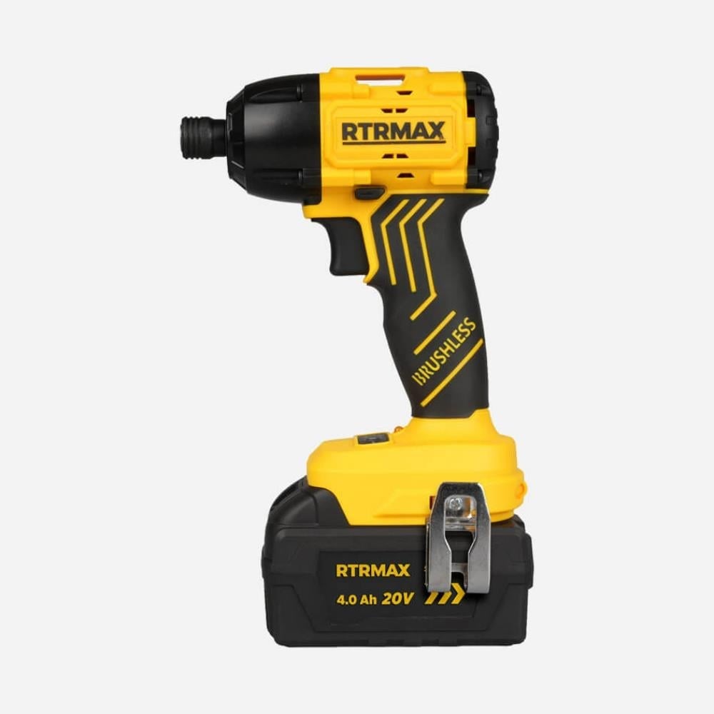 RTRMAX RTS5020 Şarjlı Torklu Vidalama Kömürsüz Çift Akülü 20V 4Ah