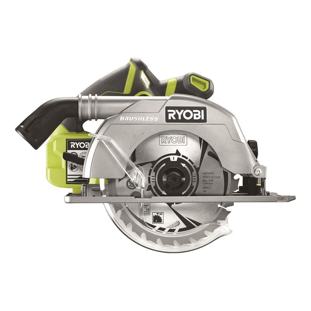 RYOBI R18CS7-0 Akülü Daire Testere Sunta Kesme Makinesi Kömürsüz 18V Li-Ion - (Aküsüz)