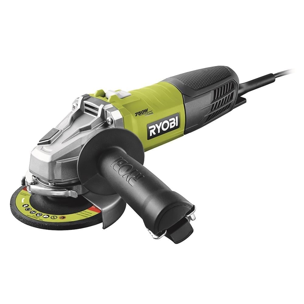 RYOBI RAG750 Avuç Taşlama Makinesi 750W 115 Mm