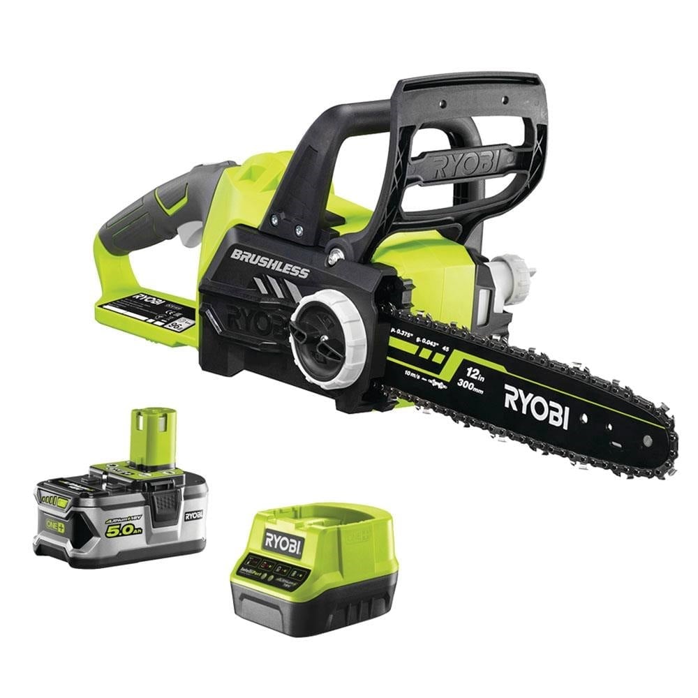 RYOBI RCS18X3050F Akülü Ağaç Kesme Motoru 18V Li-Ion 5.0 Ah
