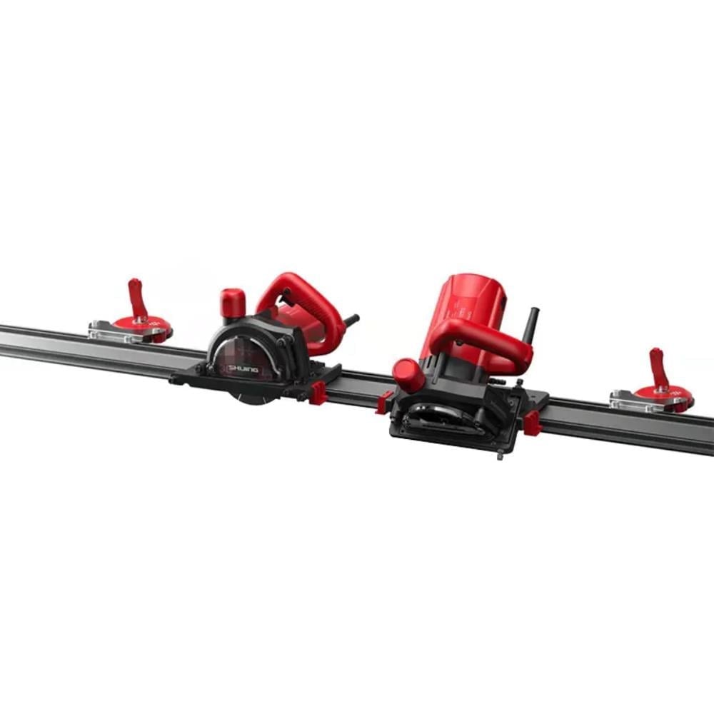 Shijing Tools 9510-2400 Büyük Plaka Kesme Makinesi - Raylı Sulu Kesim