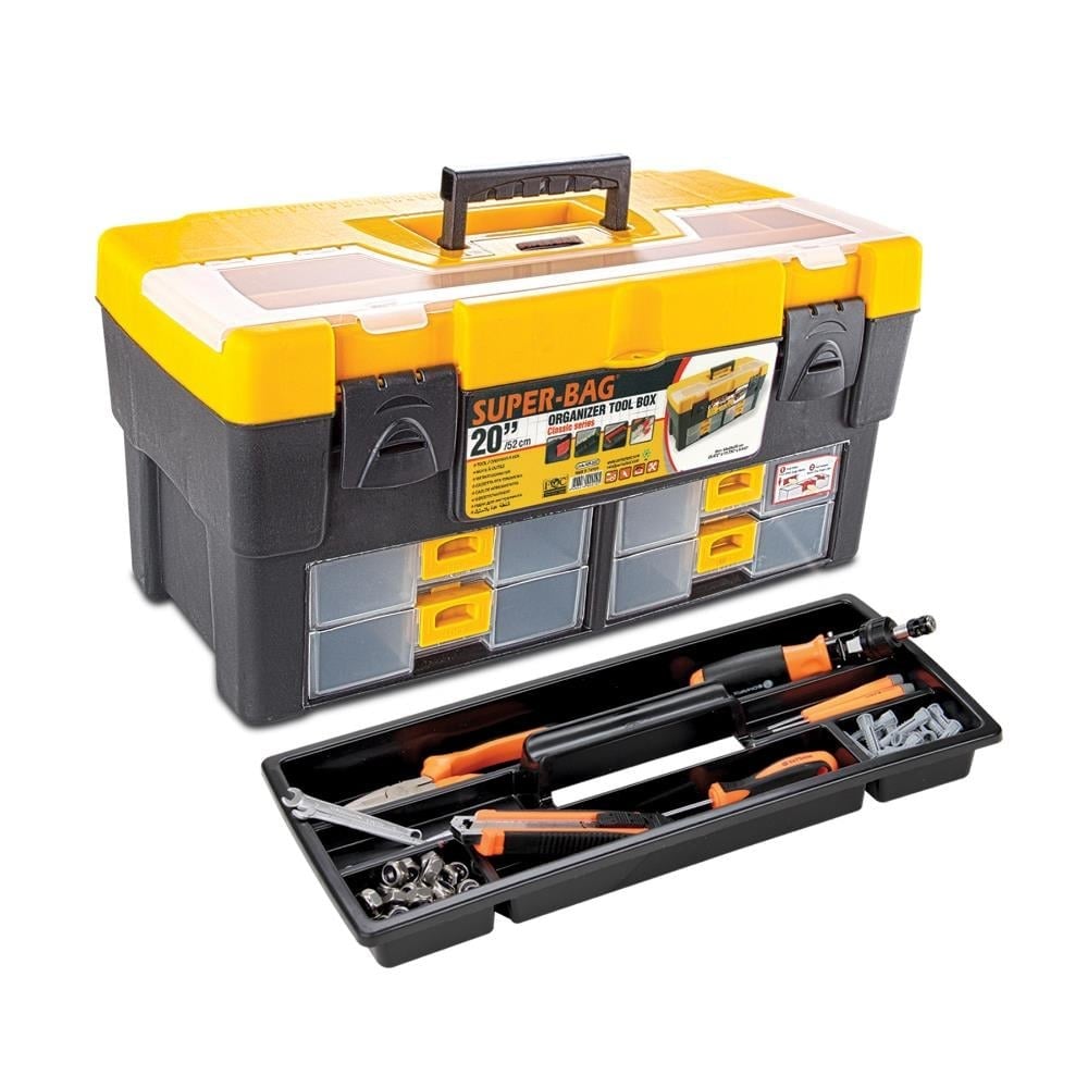 Süper Bag ASR-2055 Takım Çantası Çekmeceli Geniş Hacim 20