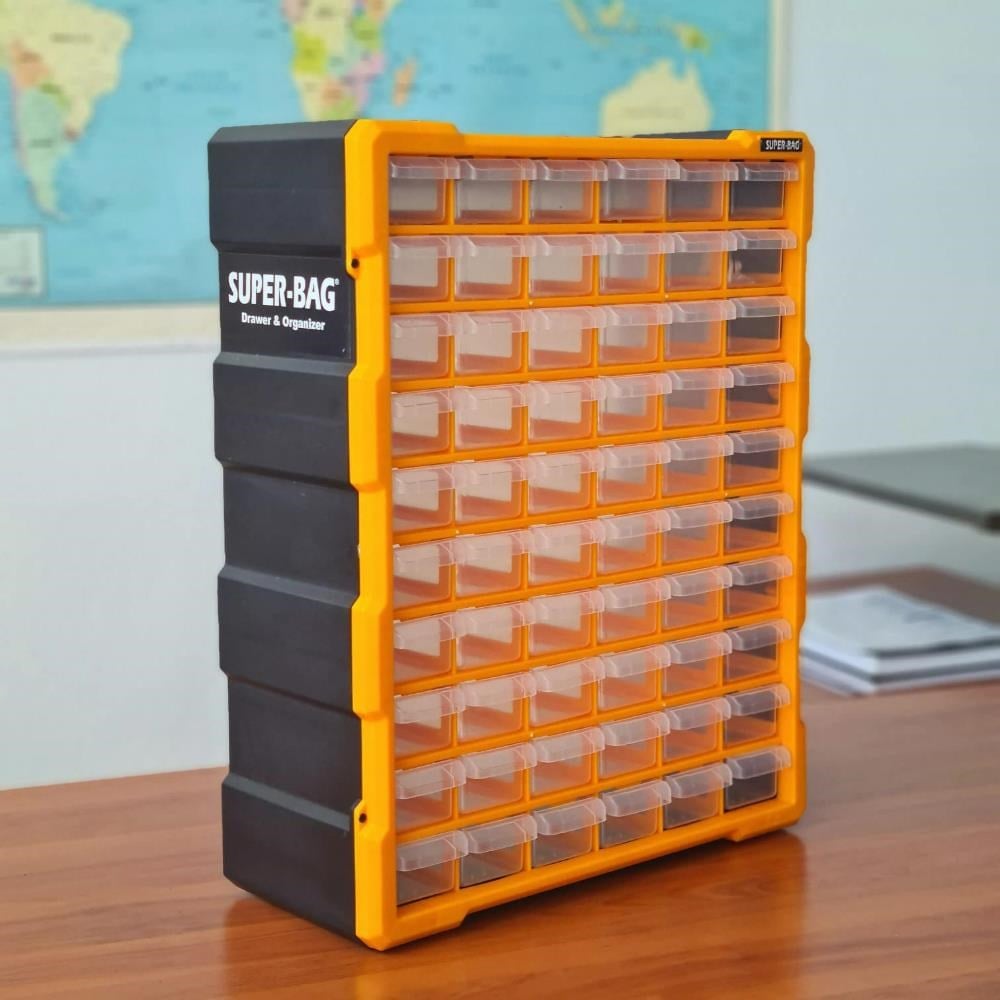 Süper Bag ASR-6000 Monoblok Çekmece Seti Büyük Tip 60'Lı