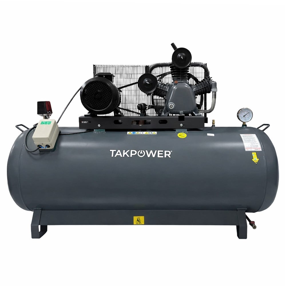 TAKPOWER 500 LT Hava Kompresörü 12 Bar 380V