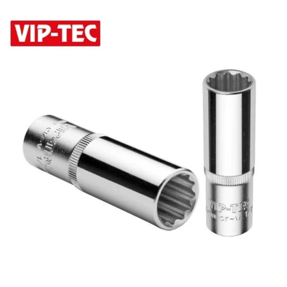 VIP-TEC 1/4 On İki Köşe Yıldız Derin Lokma 12 Mm
