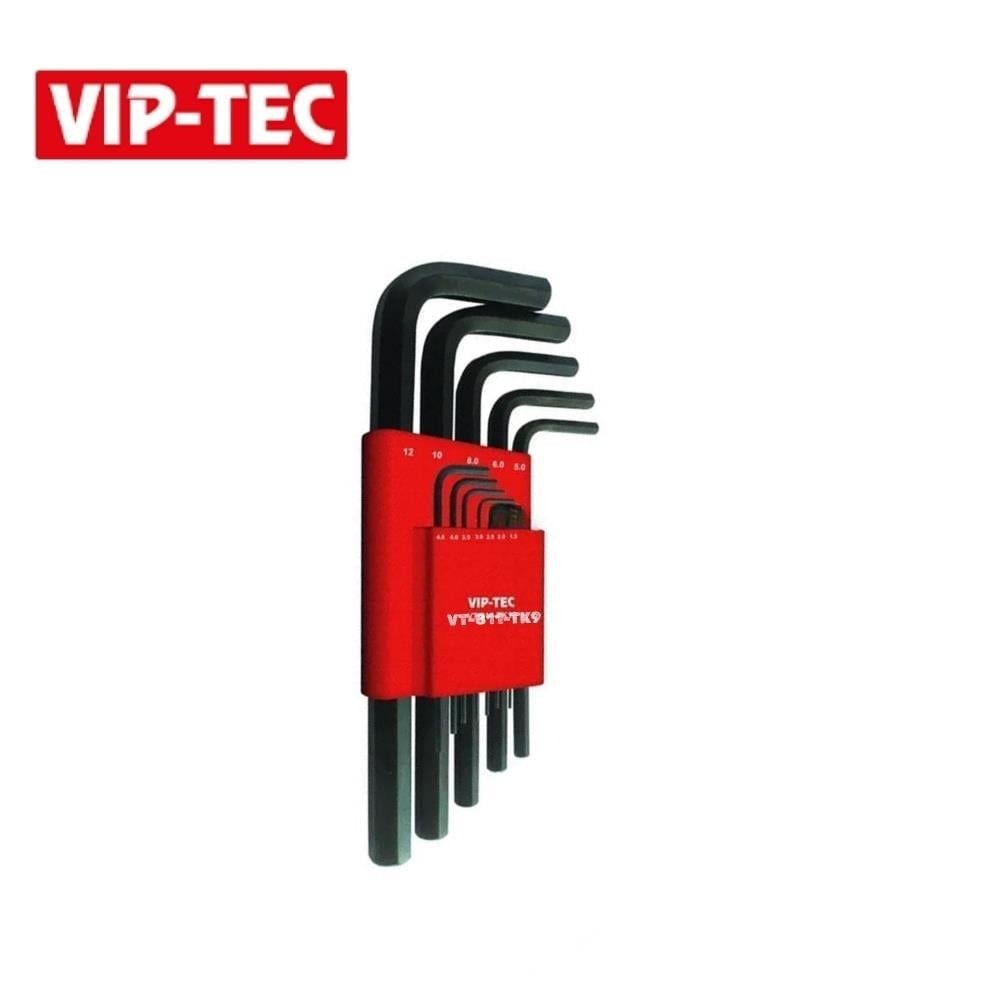 VIP-TEC Allen Anahtar Takımı Kısa 9 Parça