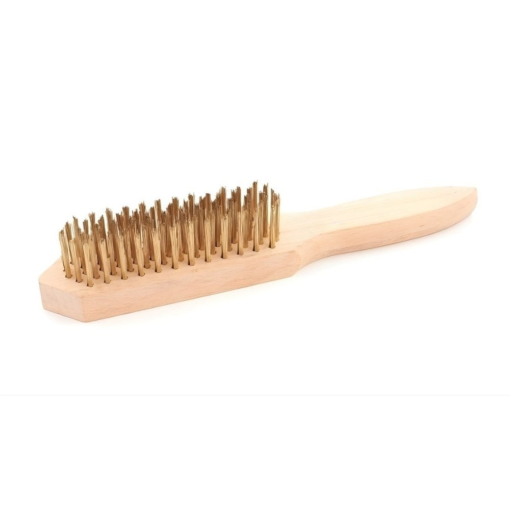 VIP-TEC VT889004 Ağaç Saplı Tel Fırça 245 Mm