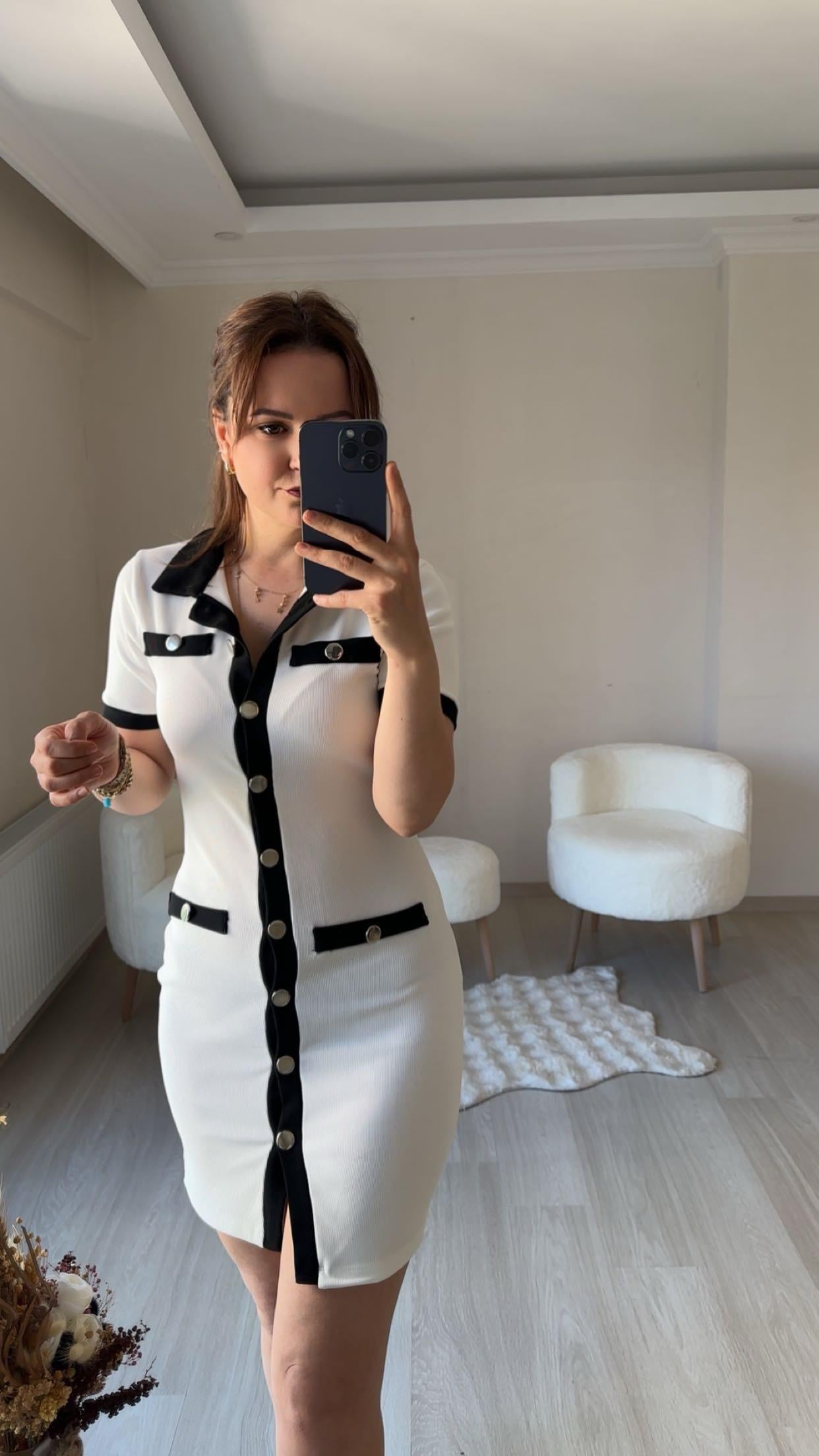 KISA KOLLU OTTOMON  ELBİSE