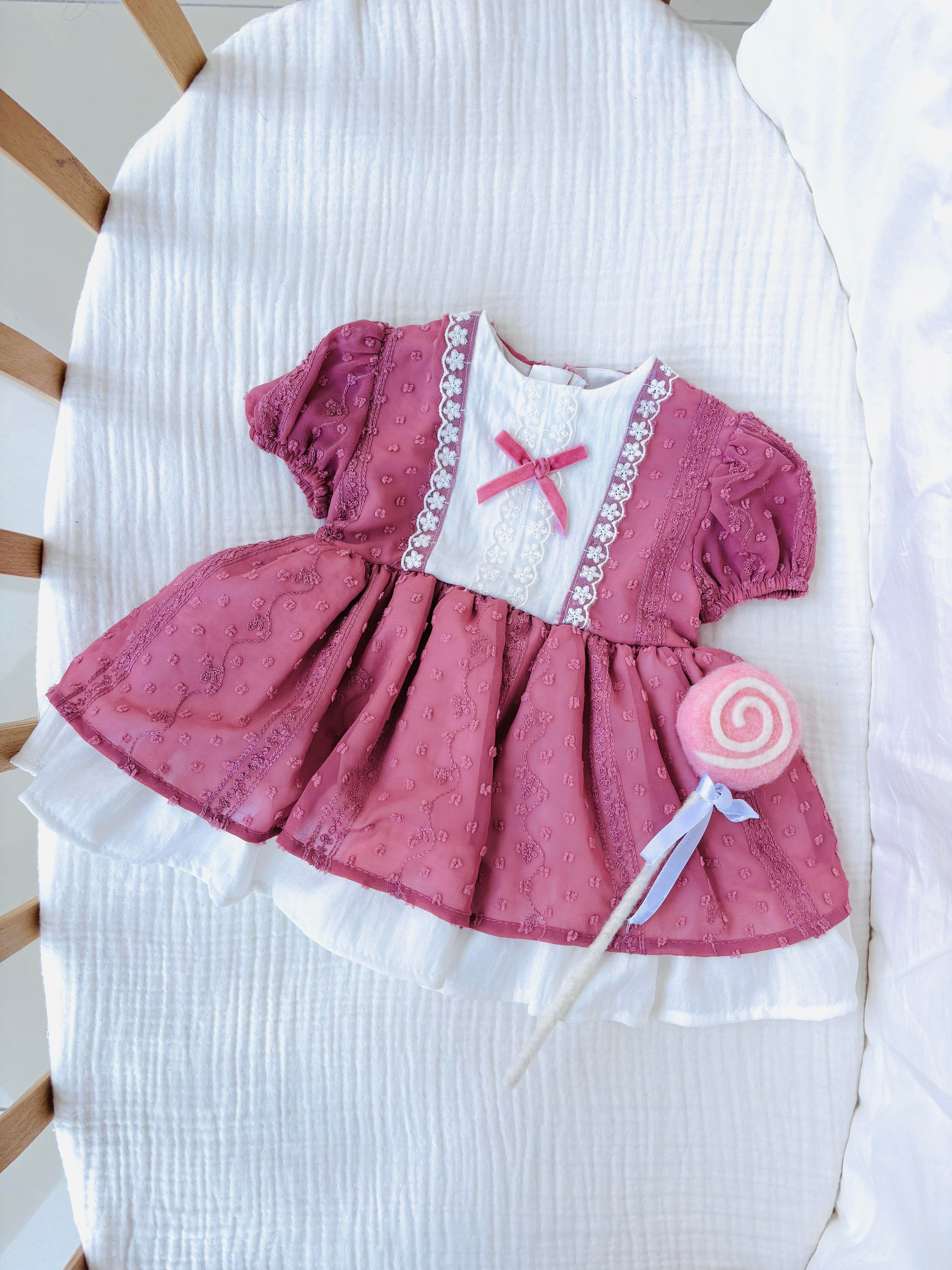 Ariel Pembe Prenses Elbisesi