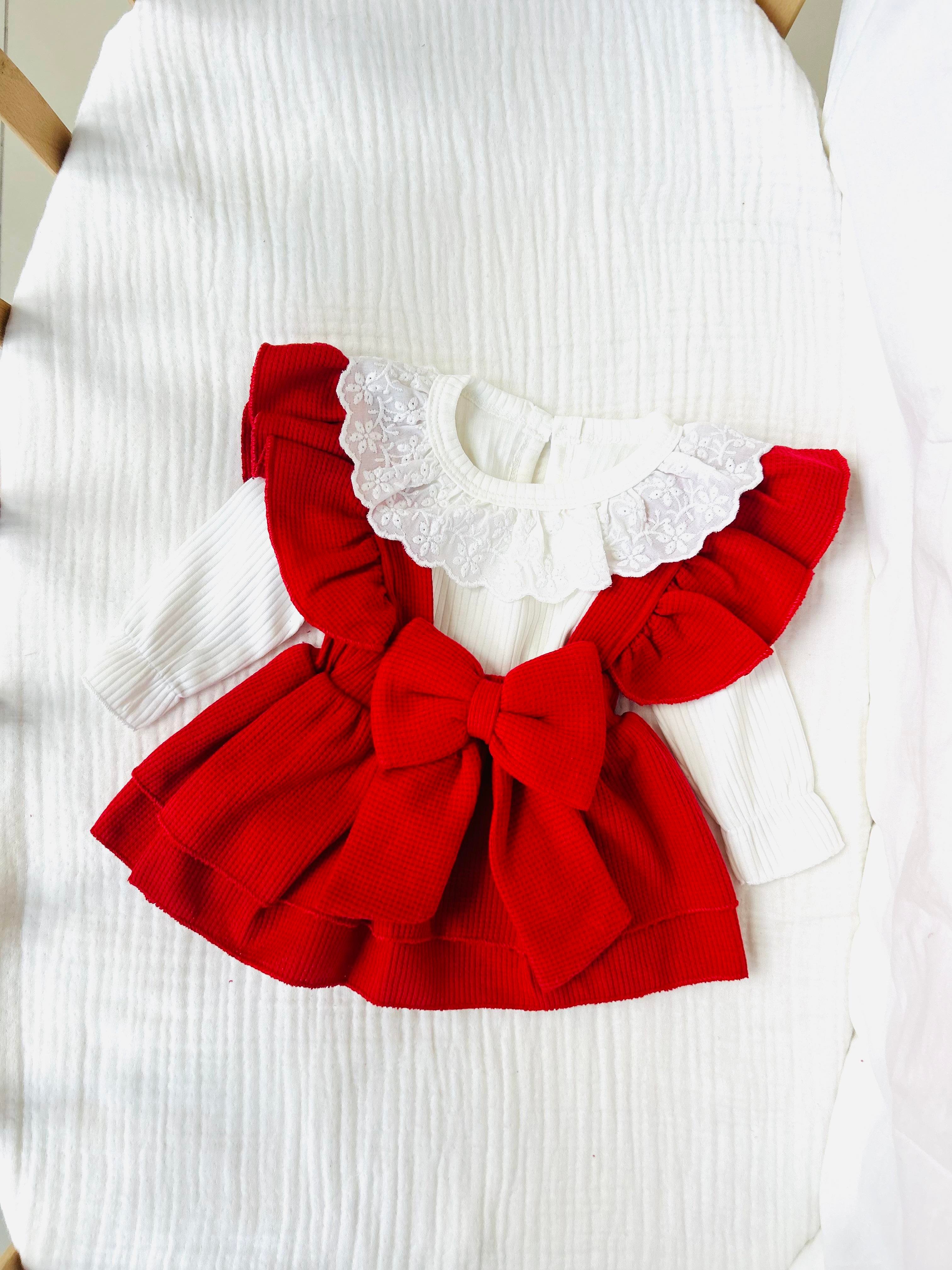 Diana 2 Parça Kırmızı Elbise