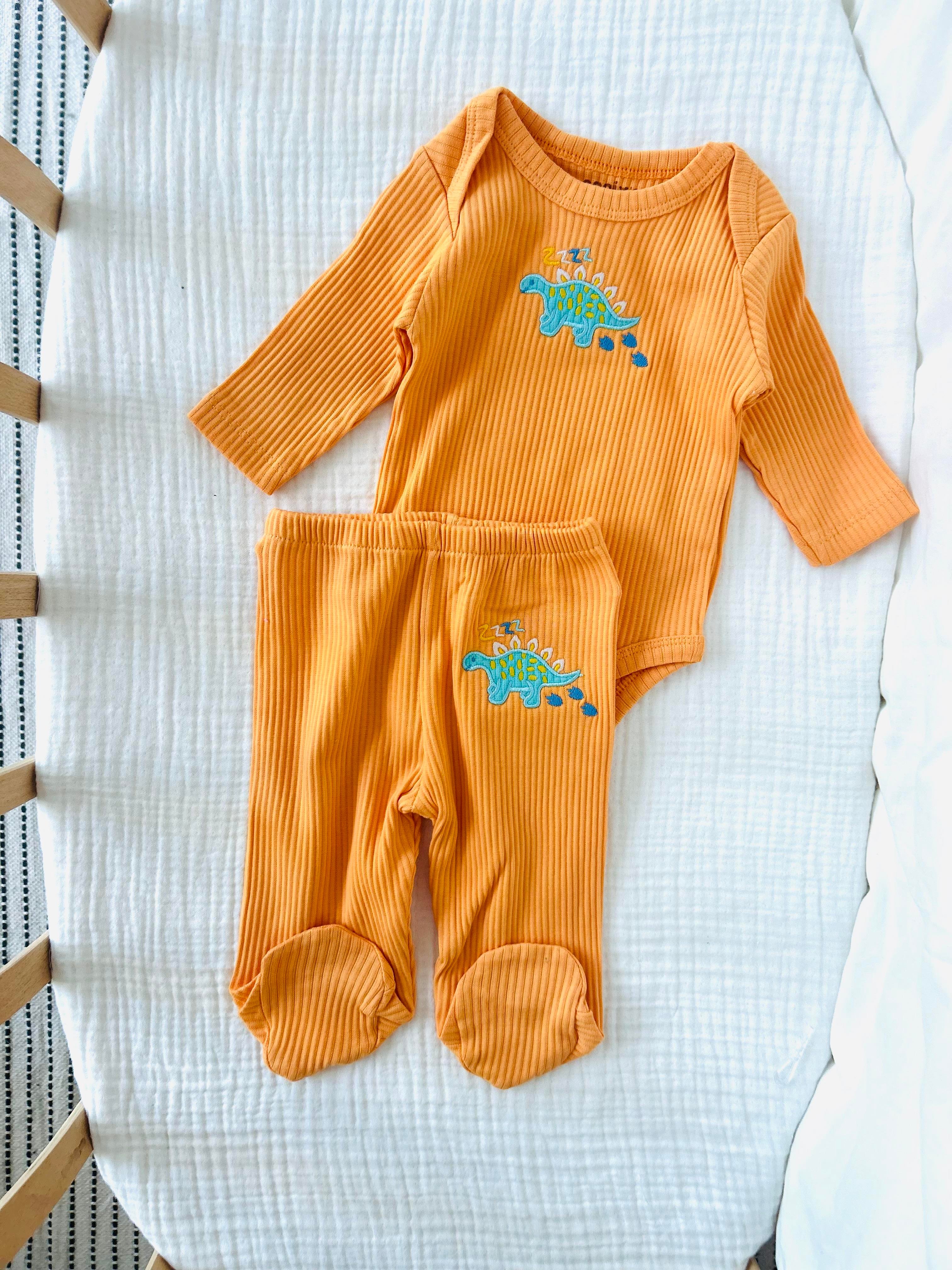 Dino Turuncu Alt Üst Takım