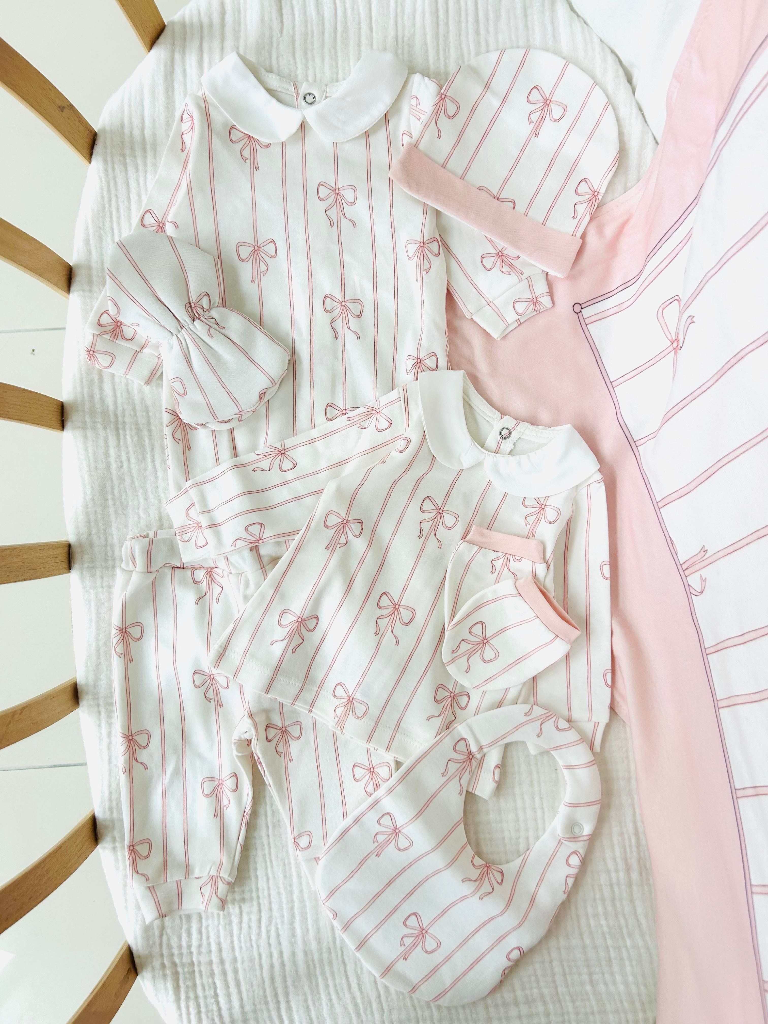 Dream Fiyonk Desenli Yenidoğan Takım