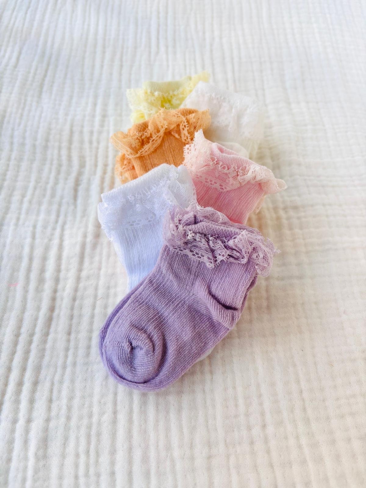 Fsitolu Yenidoğan Çorap Seti