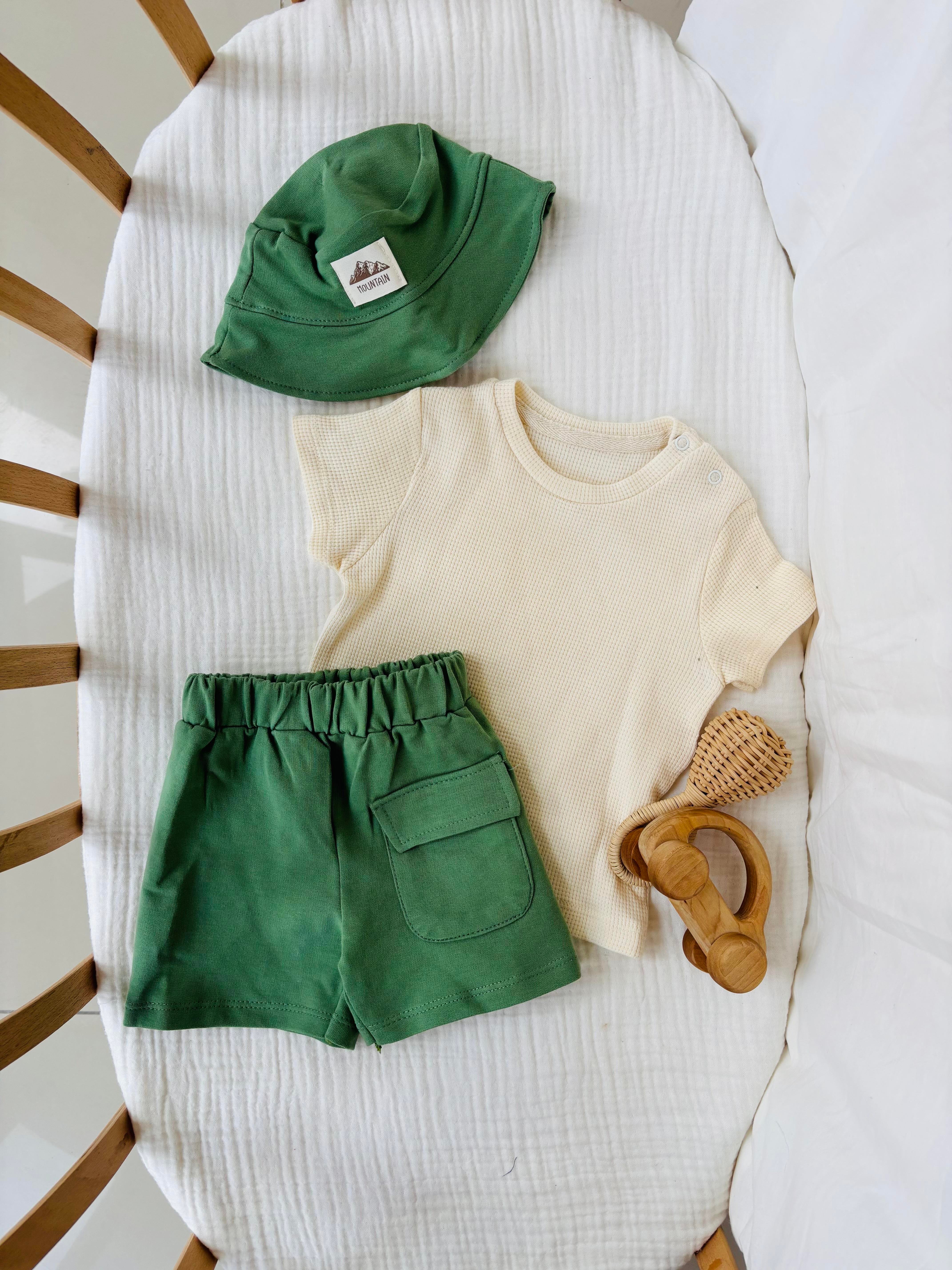 Harry Şapkalı 3'lü Takım - Yeşil