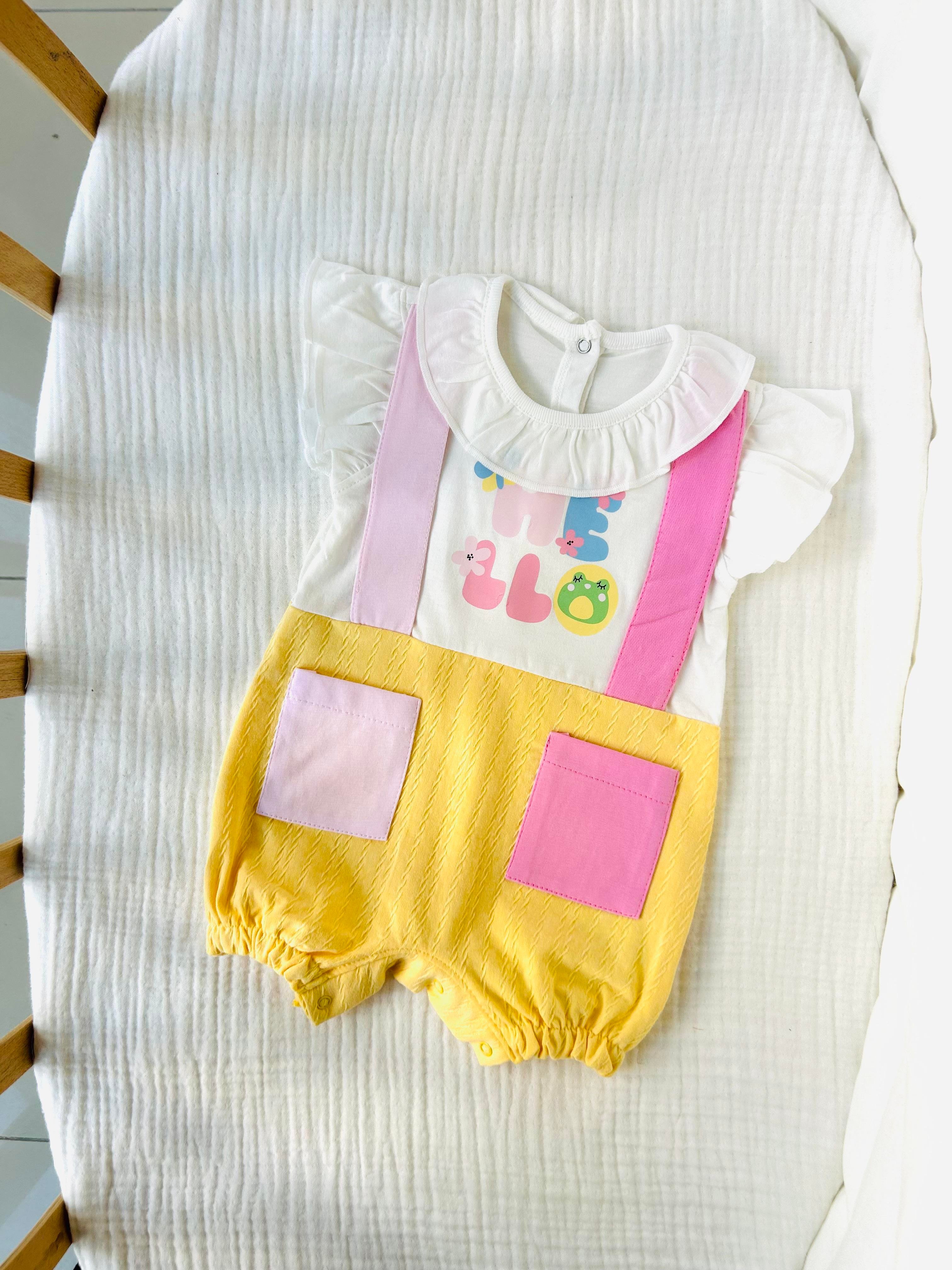 Hello Kız Bebek Tulum