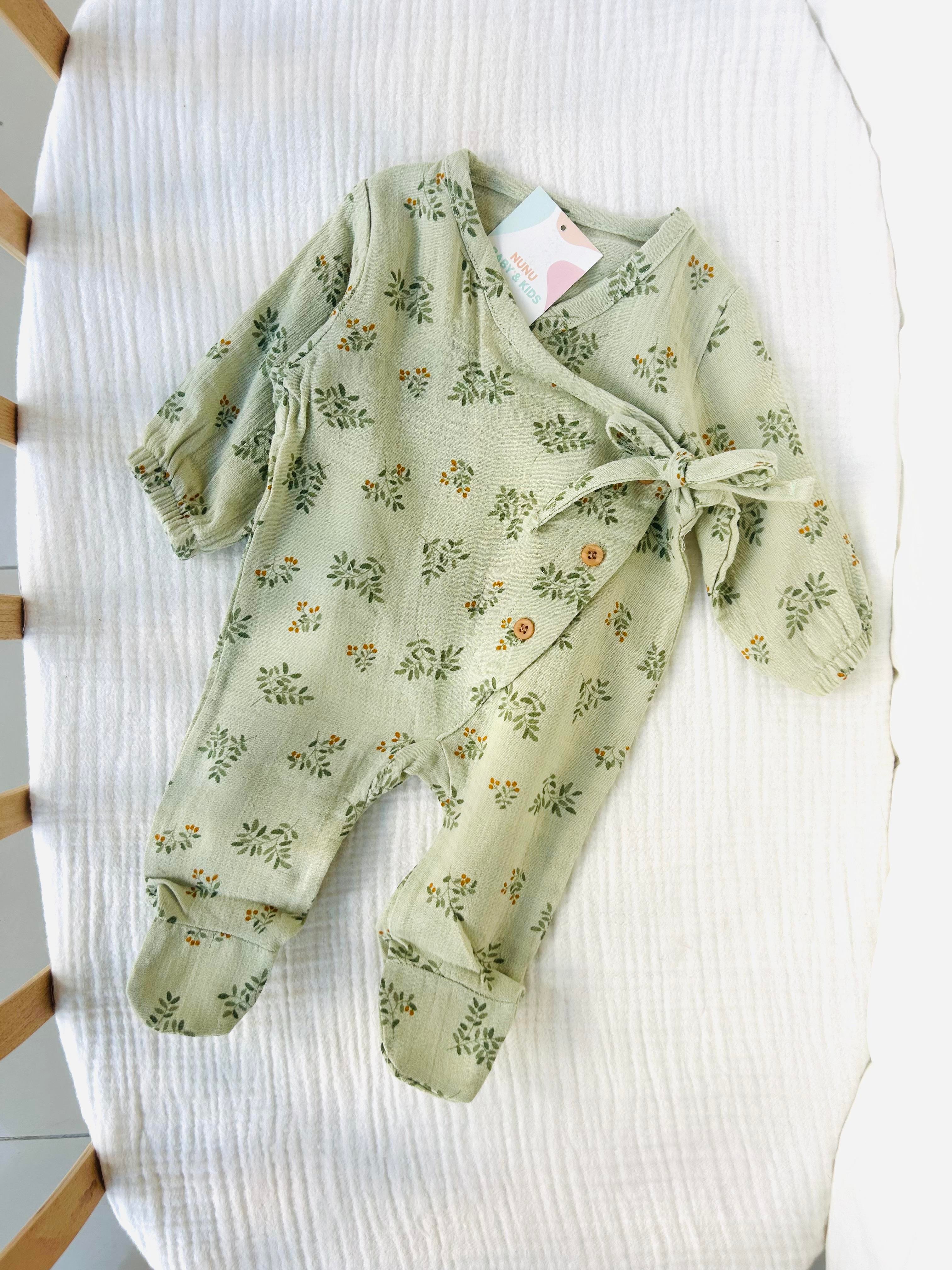 Hide Çiçekli Müslin Tulum