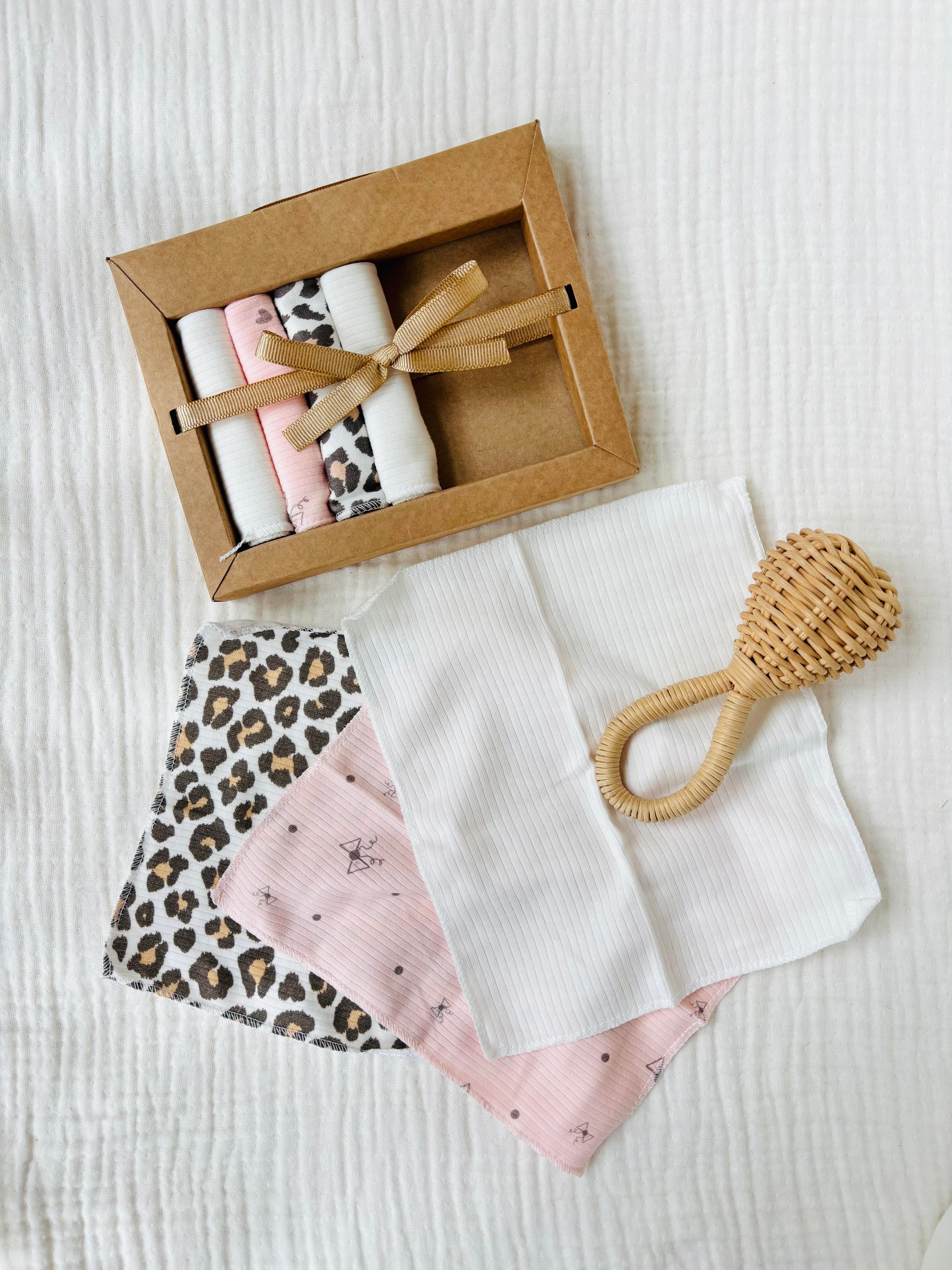 Leopar Ağız Mendili Seti