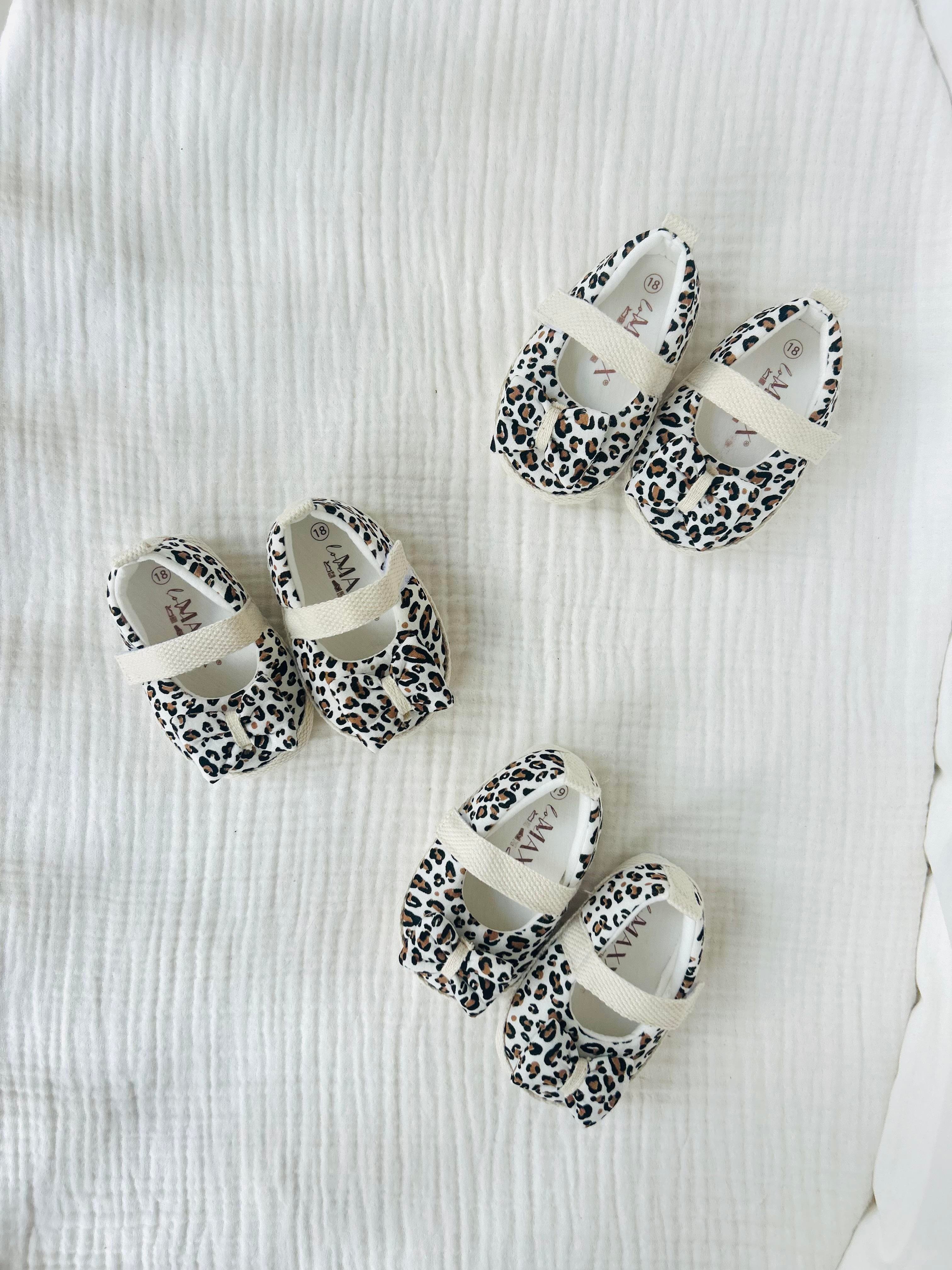 Leopar Desen Cırtlı Babet