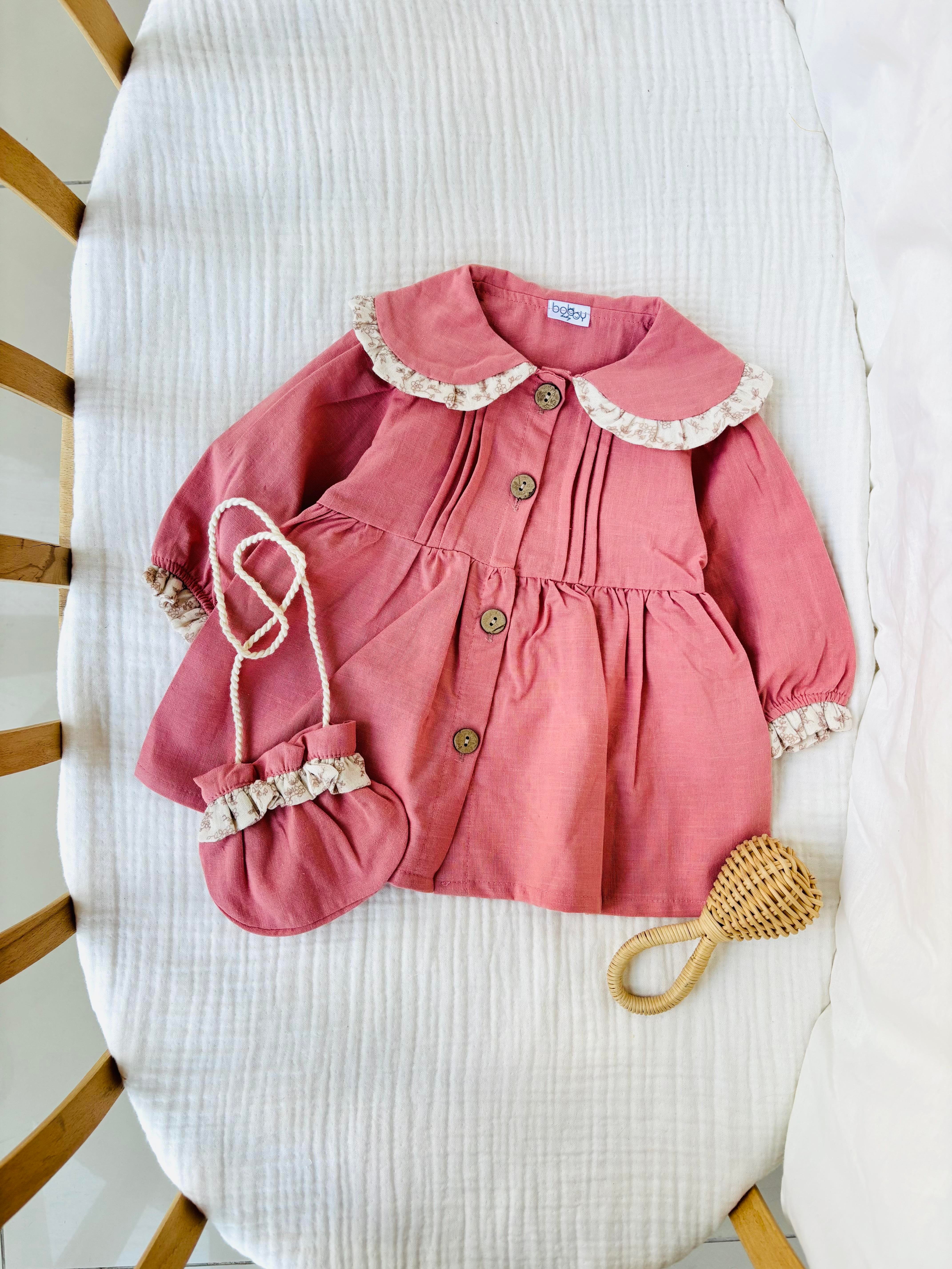 Lily Çantalı Elbise