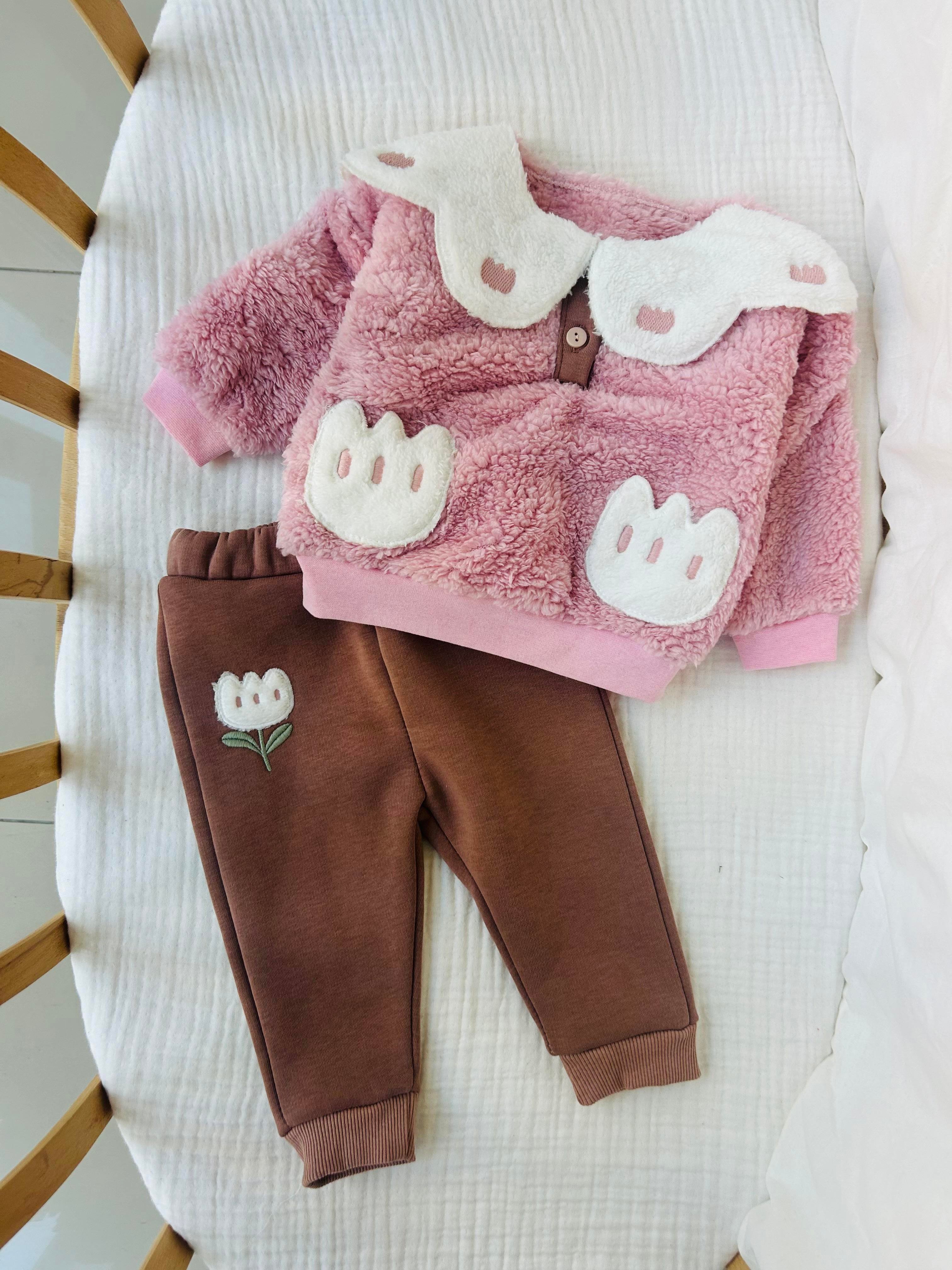 Miranda Peluş Takım - Pembe