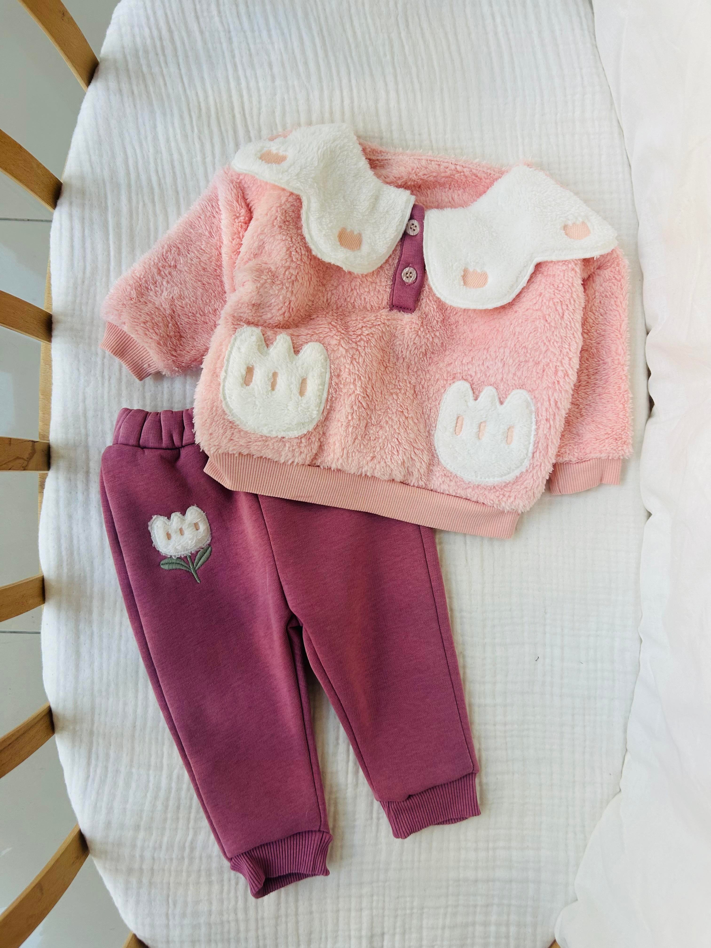 Miranda Peluş Takım - Somon