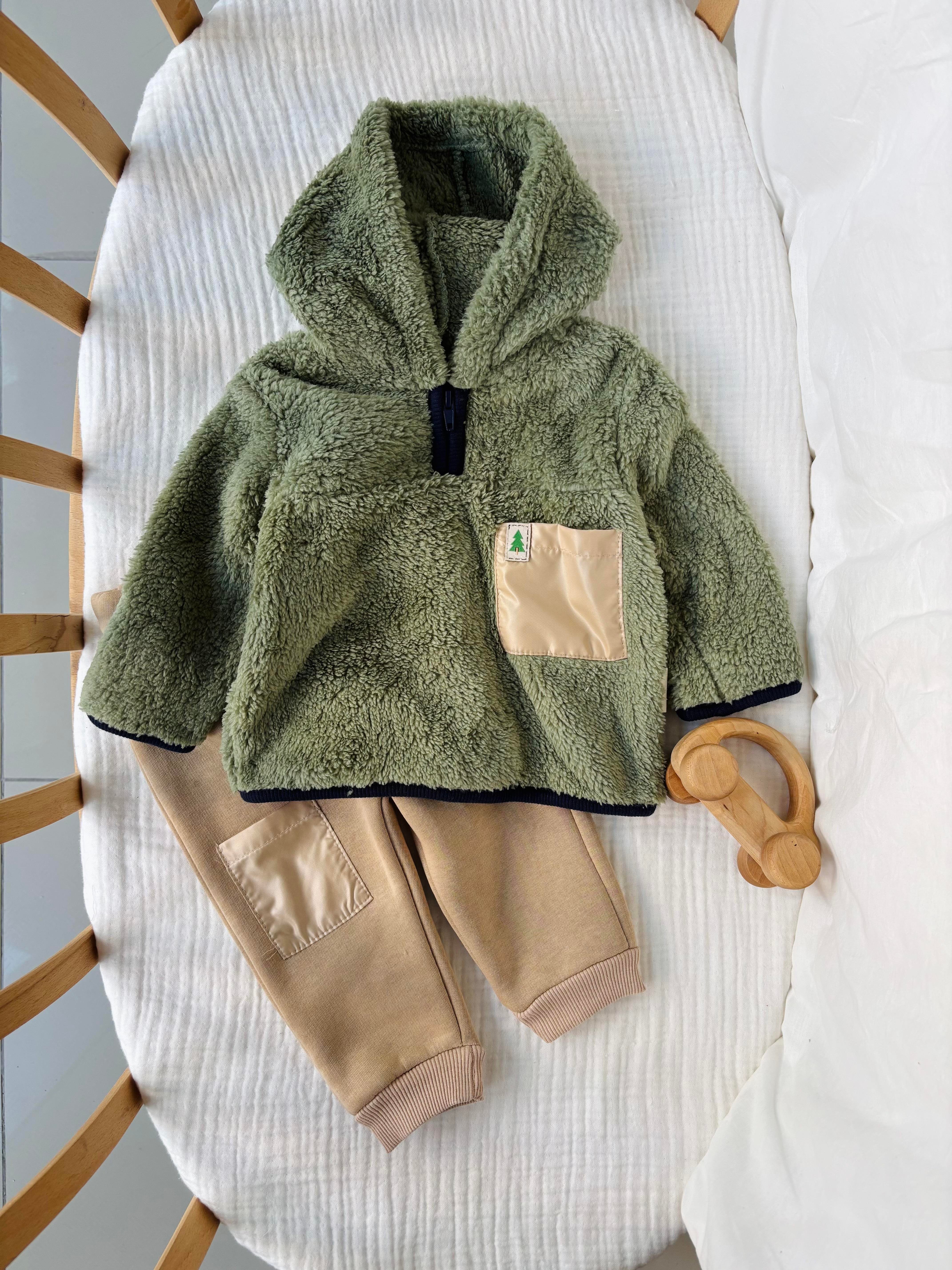 Mountain Peluş Takım - Yeşil