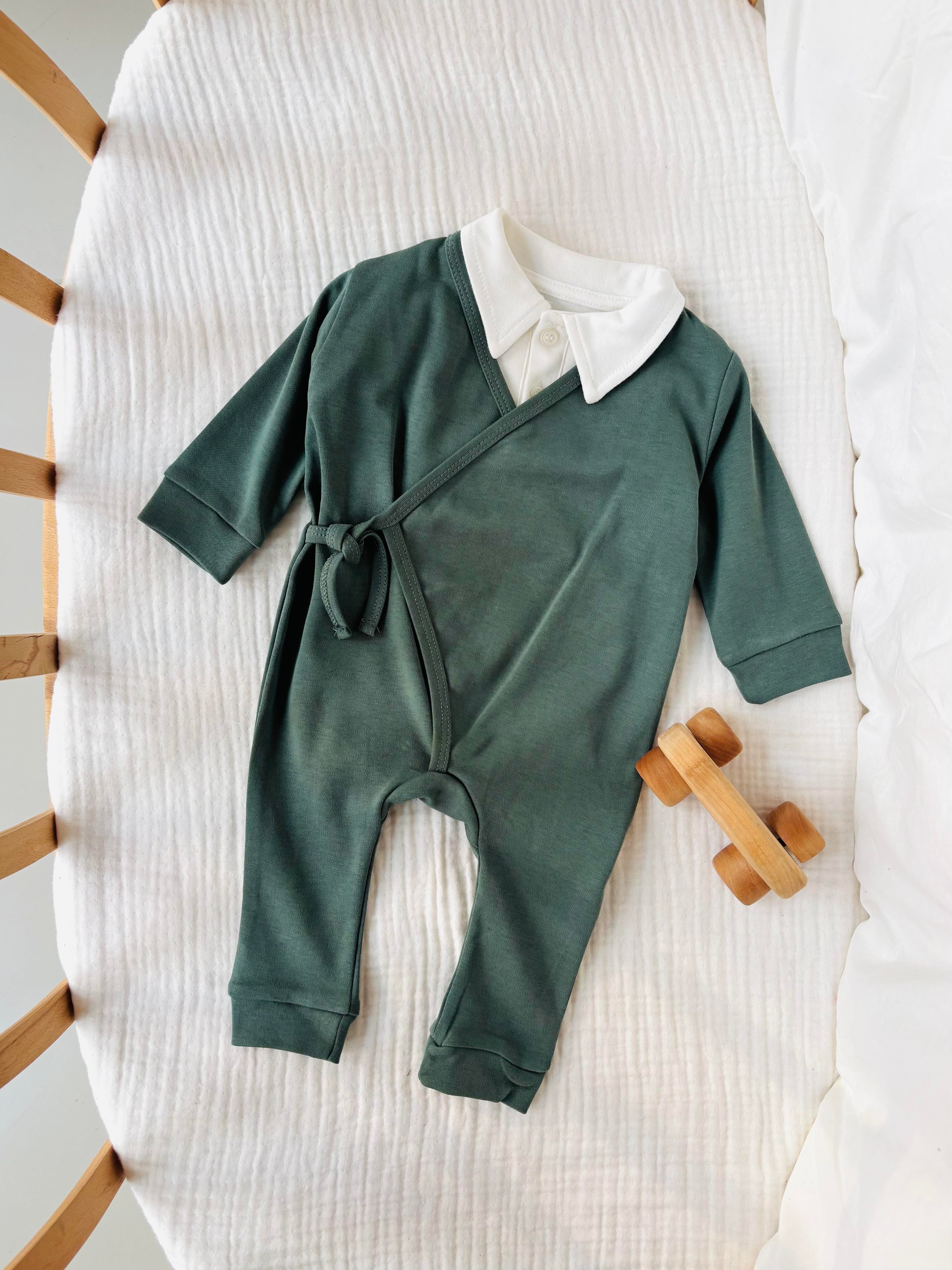 Remy Kruvaze Yeşil Tulum