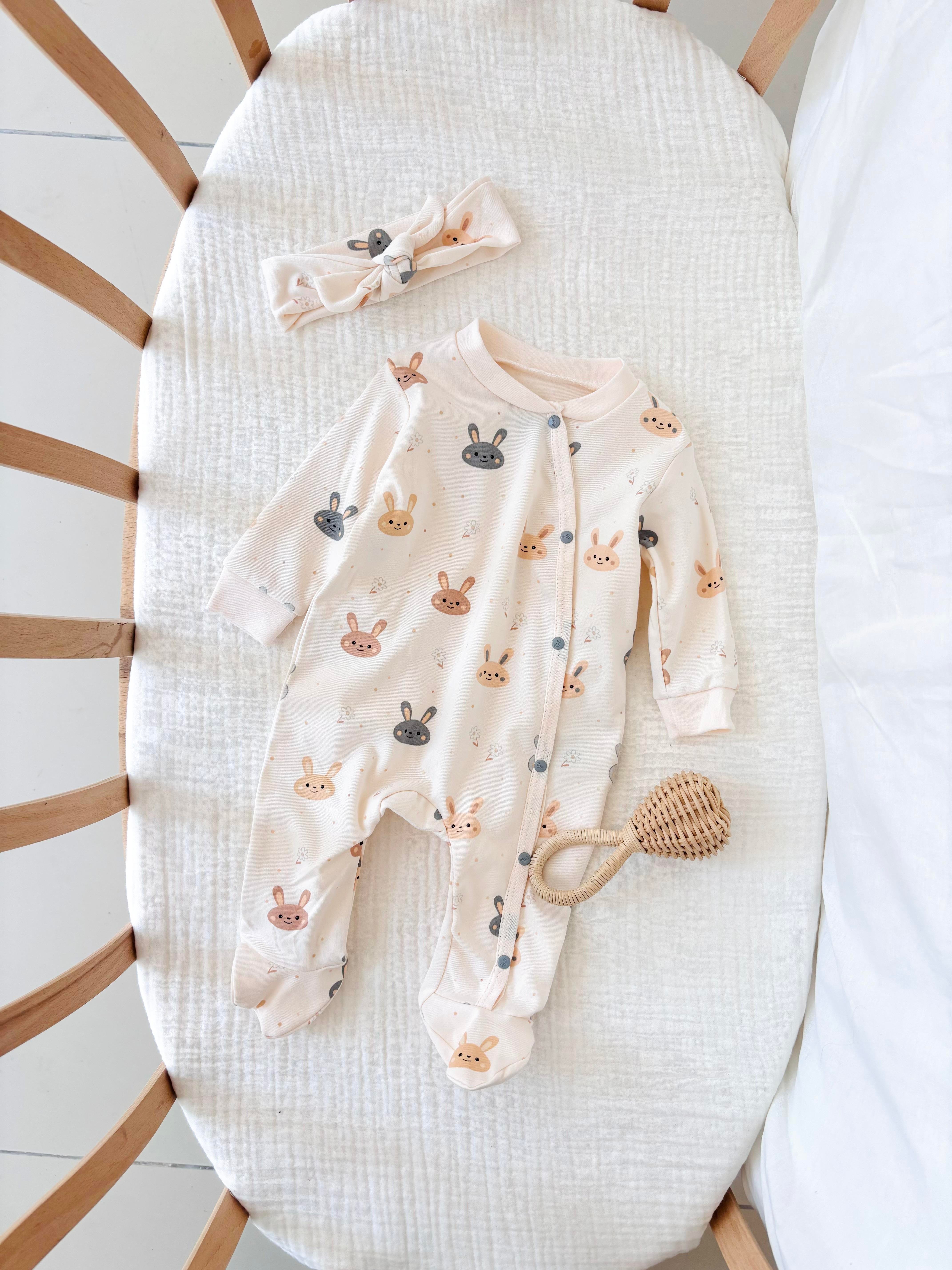 Tavşan Desenli Tulum