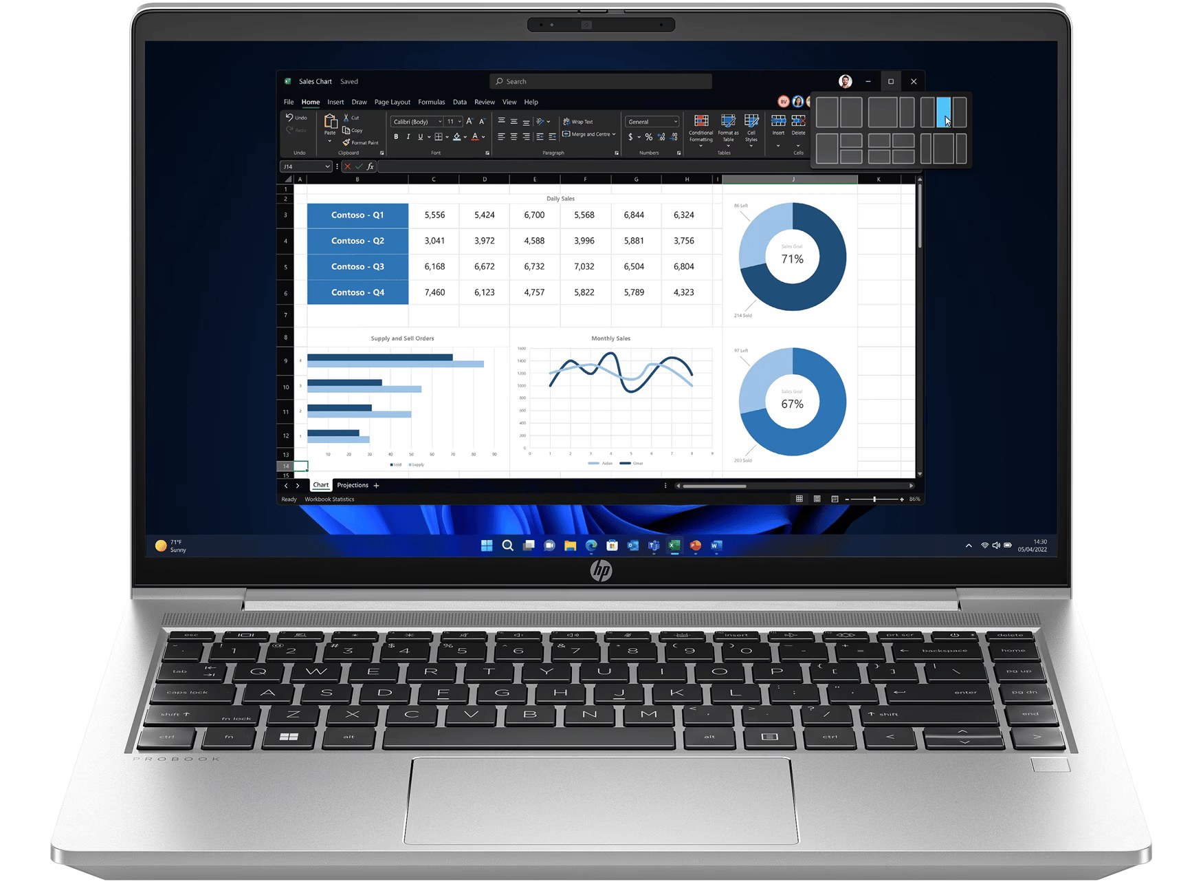 HP ProBook 445 G10 85D58EA Ryzen 7 7730U 16 GB 512 GB SSD Radeon Graphics 14