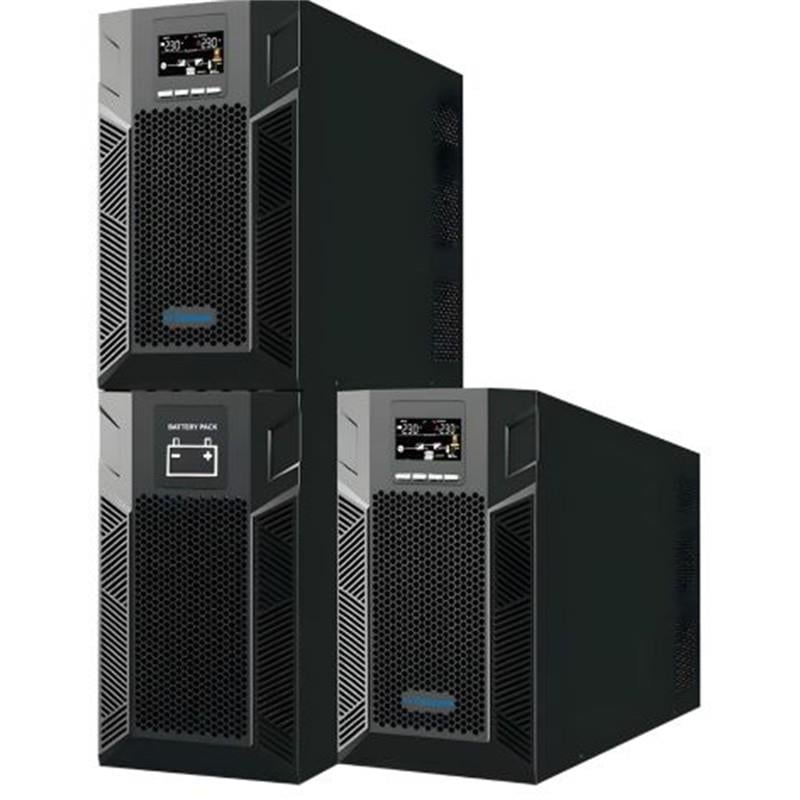 TESCOM NEOLINE 6KVA 1F/1F (16X7AH) 4/8DK LCD ONLINE UPS
