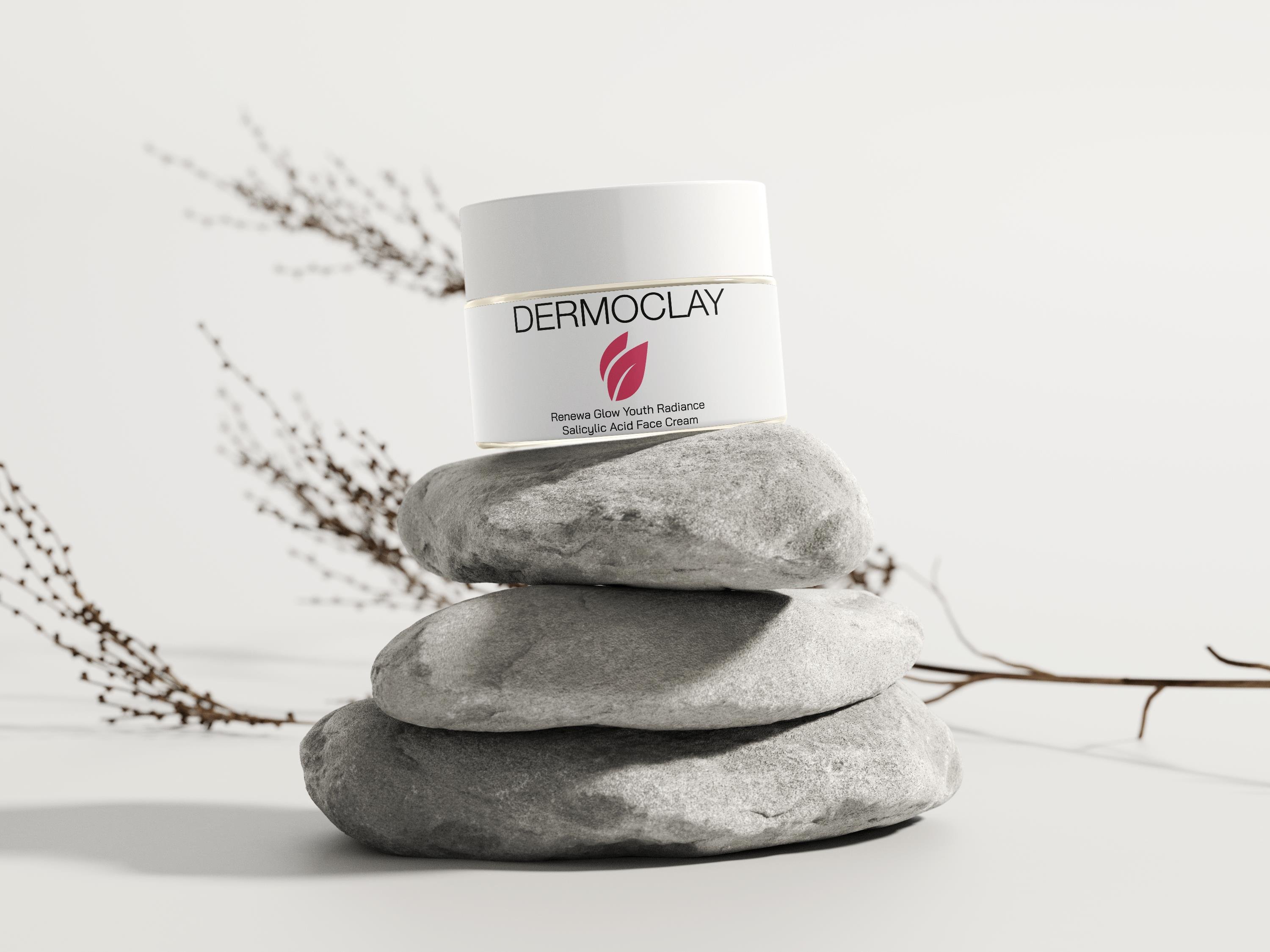 Dermoclay Renewa Glow Youth Radiance Akne Karşıtı Salisilik Asitli Yüz Kremi