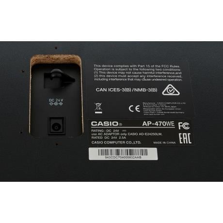 Casio Casio AP-470 Dijital Piyano - Mat Beyaz