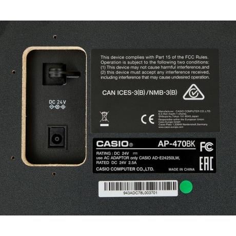 Casio Casio AP-470 Dijital Piyano - Mat Siyah