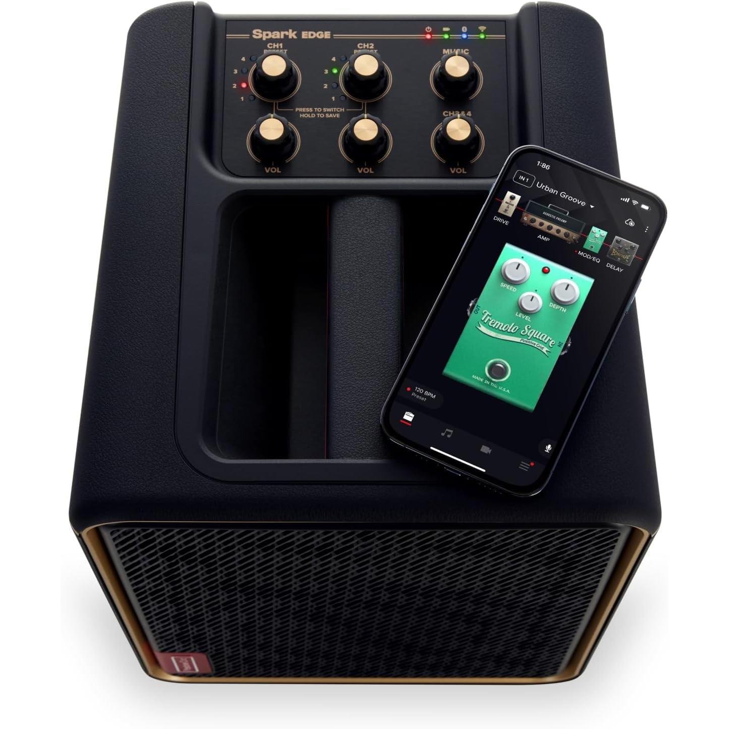 Positive Grid Spark Edge 65-watt Combo Amfi ve PA Sistem
