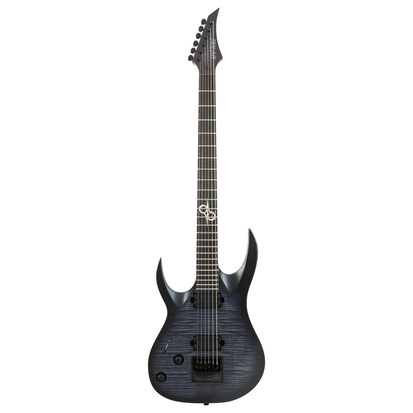SOLAR A1.6FBB-29 LH+ Flame Black Burst Matte