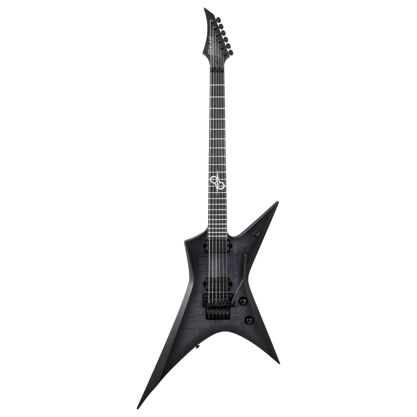 SOLAR X1.6FRFBB Baritone+ -Flame Black Burst Matte-