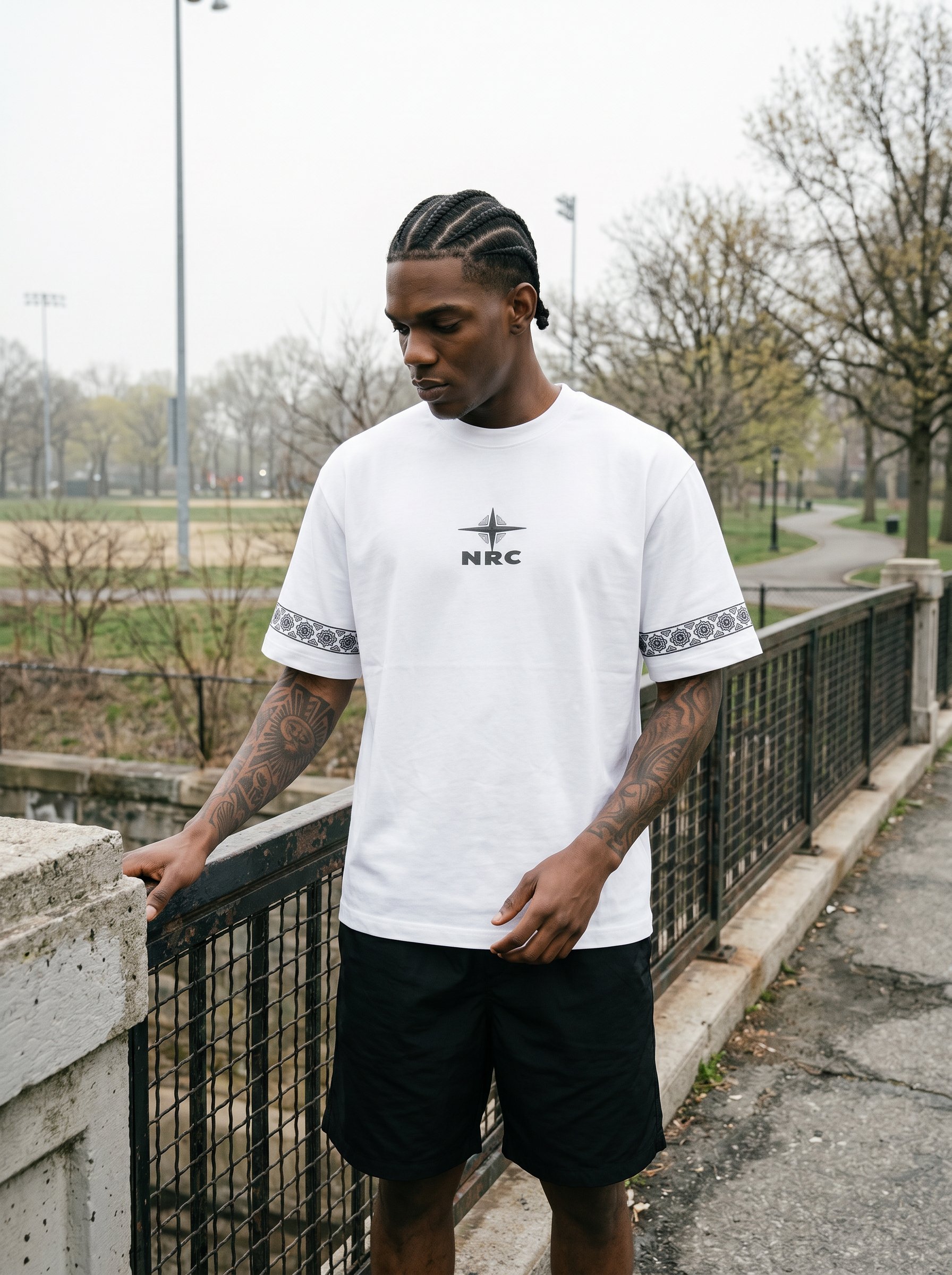 Narcos Baskılı Oversize T-Shirt