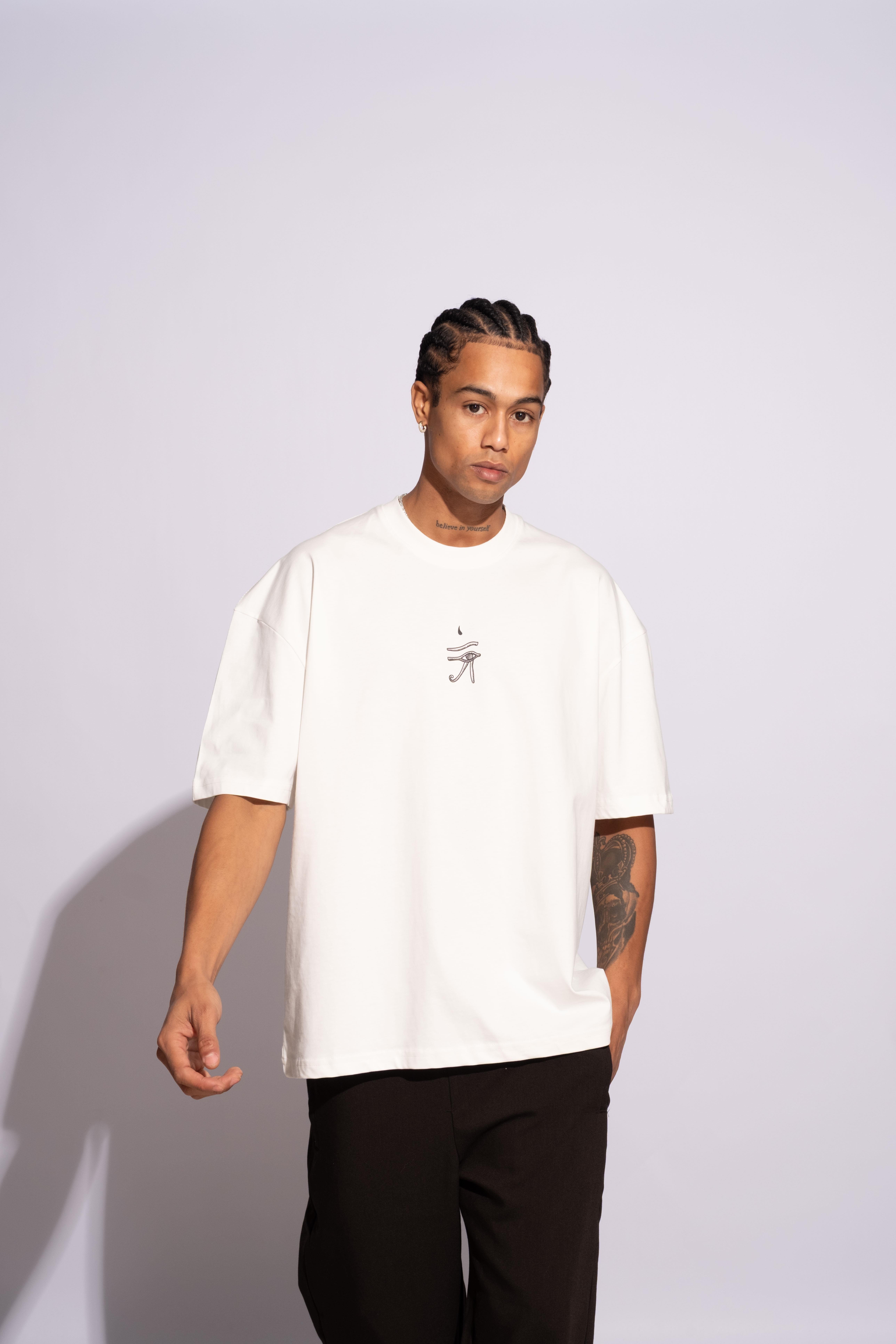 Erkek Oversize Ra Beyaz