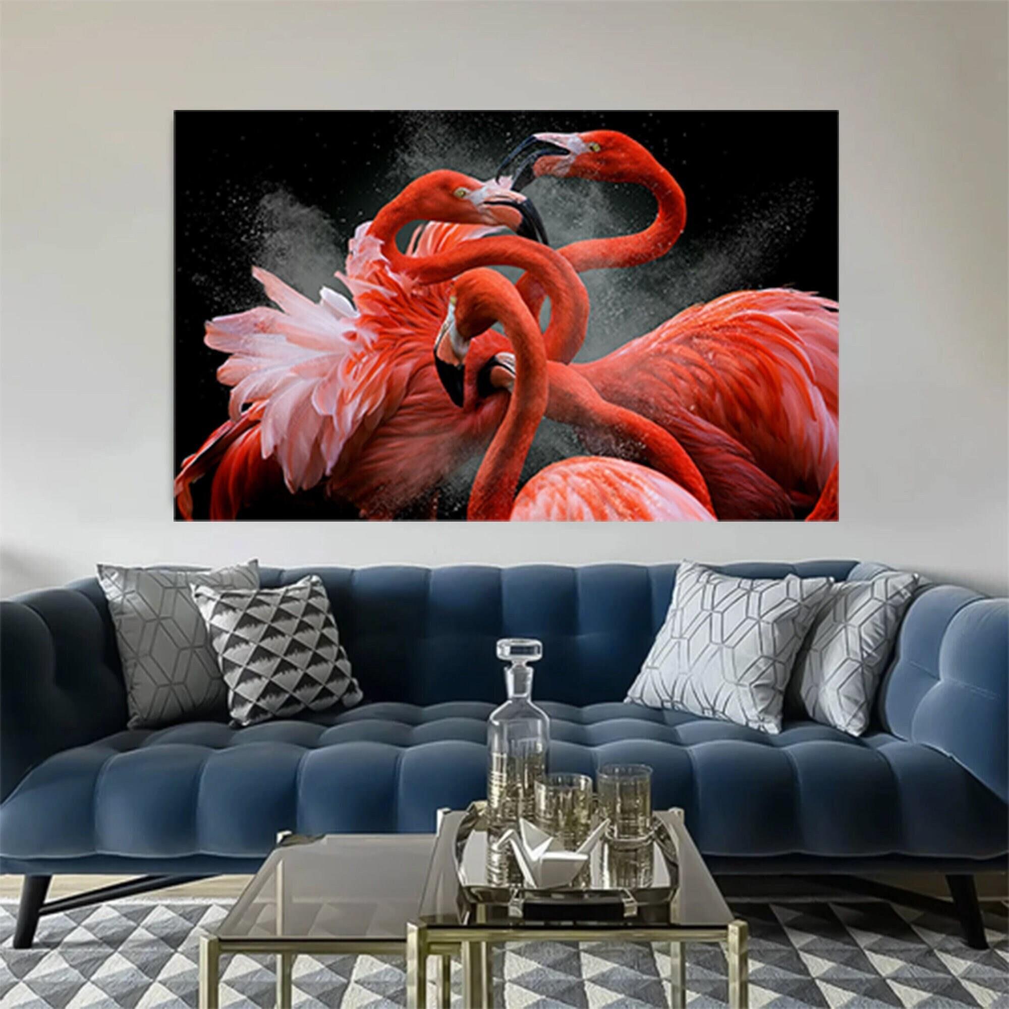 Flamingo Kanvas Tablosu; Kuş Hediye Fikri