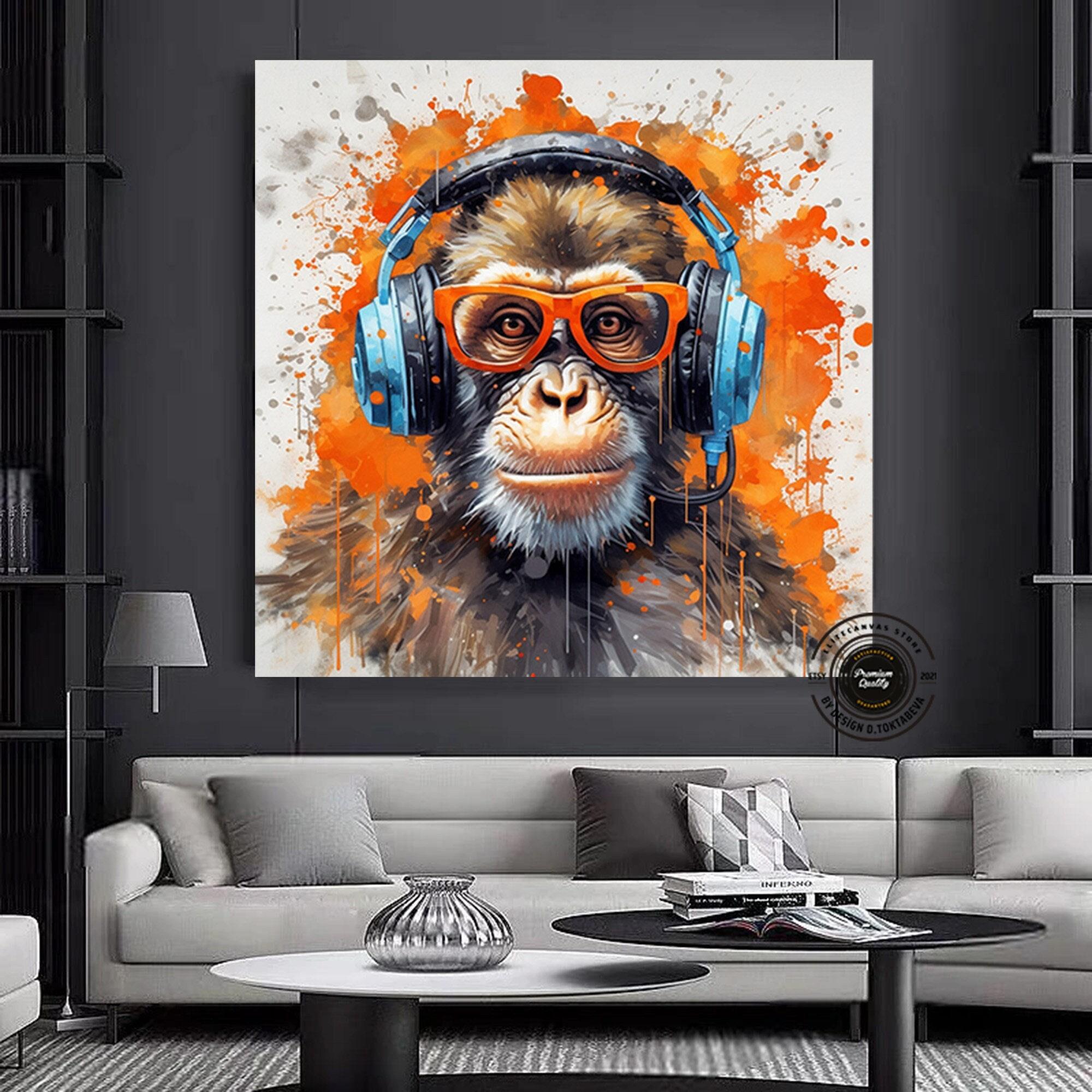 DJ Maymun Kanvas; Pop Art Eğlenceli