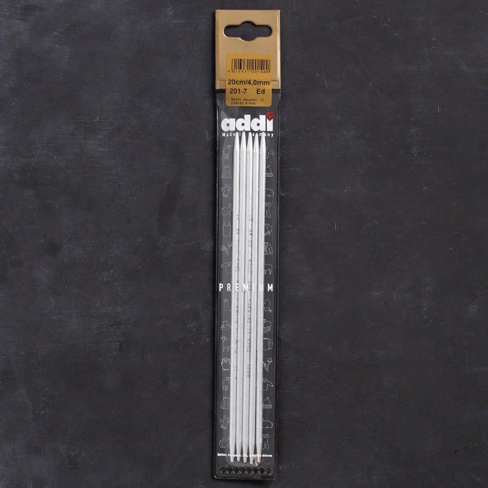 Addi 4mm 20cm 5 li Çorap Şişi - 201-7