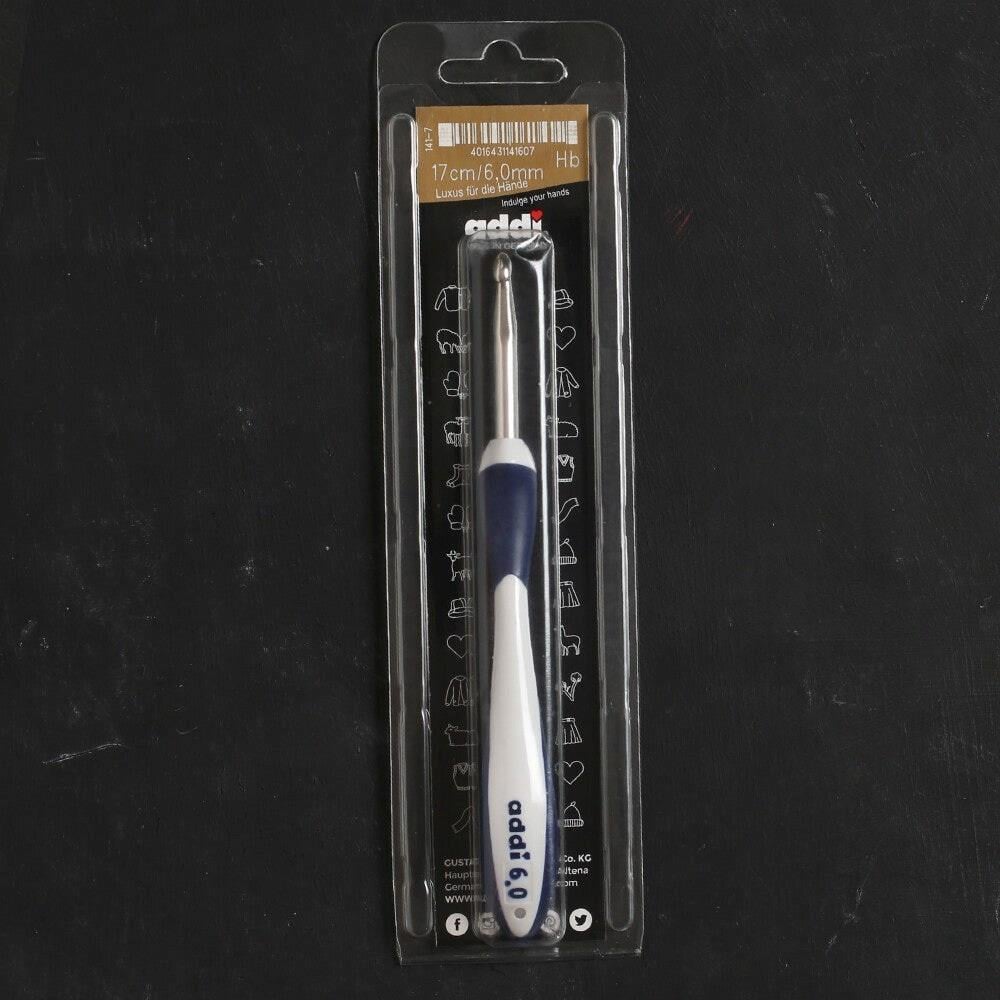 Addi Swing Maxi 6 Mm 17 Cm Lacivert Ergonomik Yün